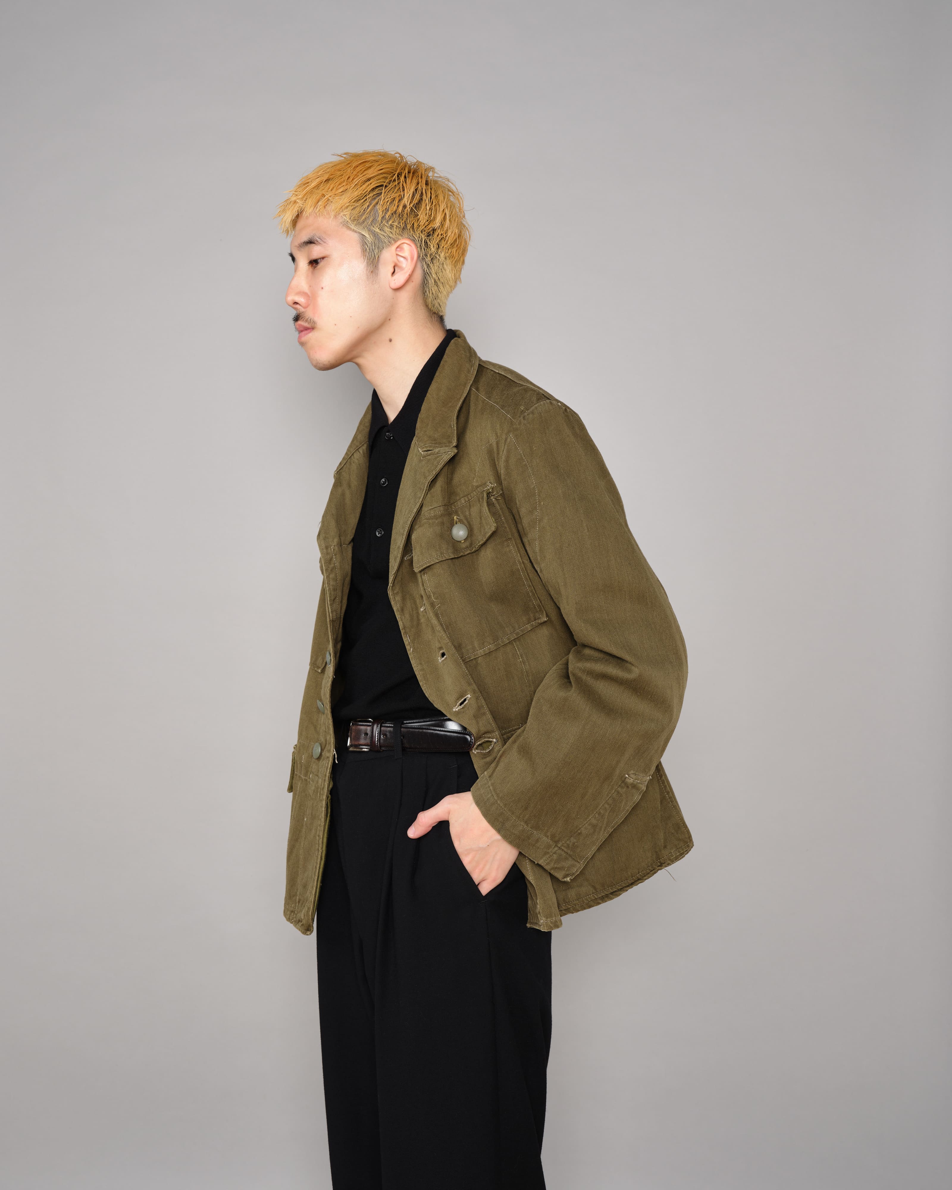 【~40’s】WWII German Army & Afrika Korps M43 Tropical Field Jacket "Wehrmacht" "DAK"