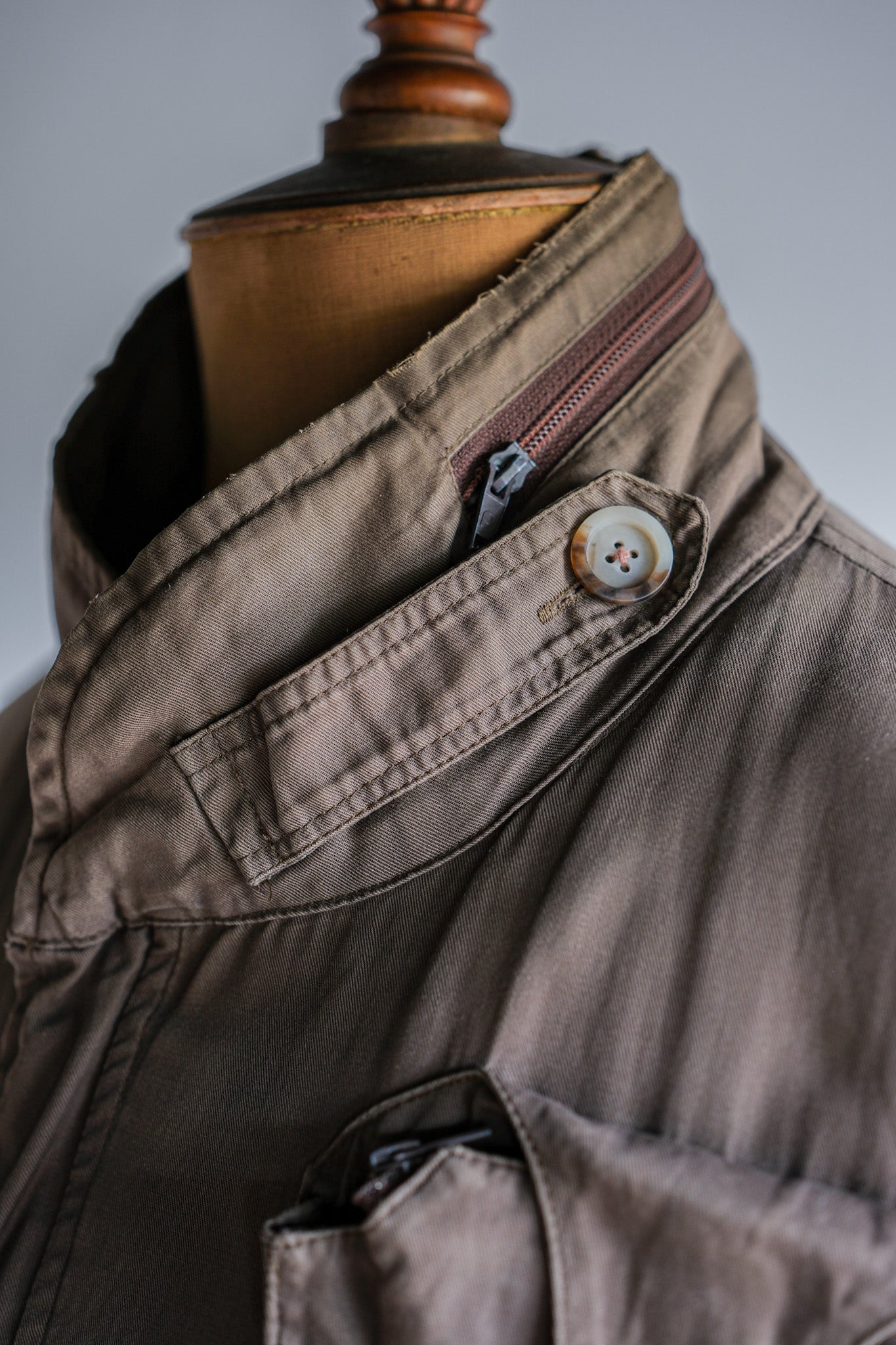 ［~90's］Old Renoma Paris Detachable Sleeve Multi Pocket Jacket With Liner