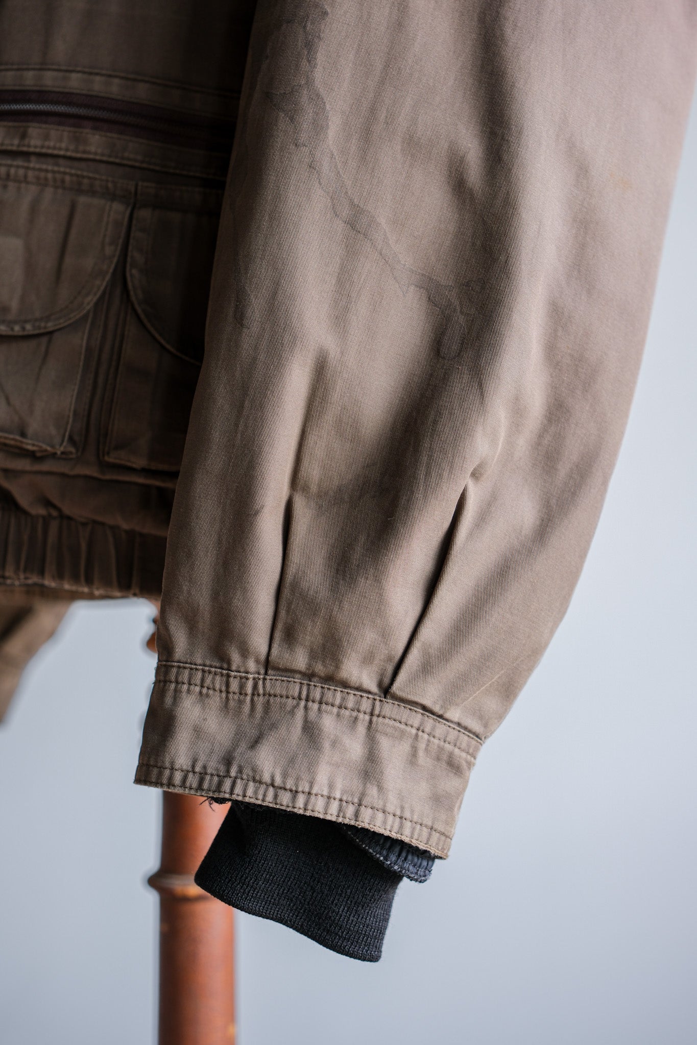 ［~90's］Old Renoma Paris Detachable Sleeve Multi Pocket Jacket With Liner