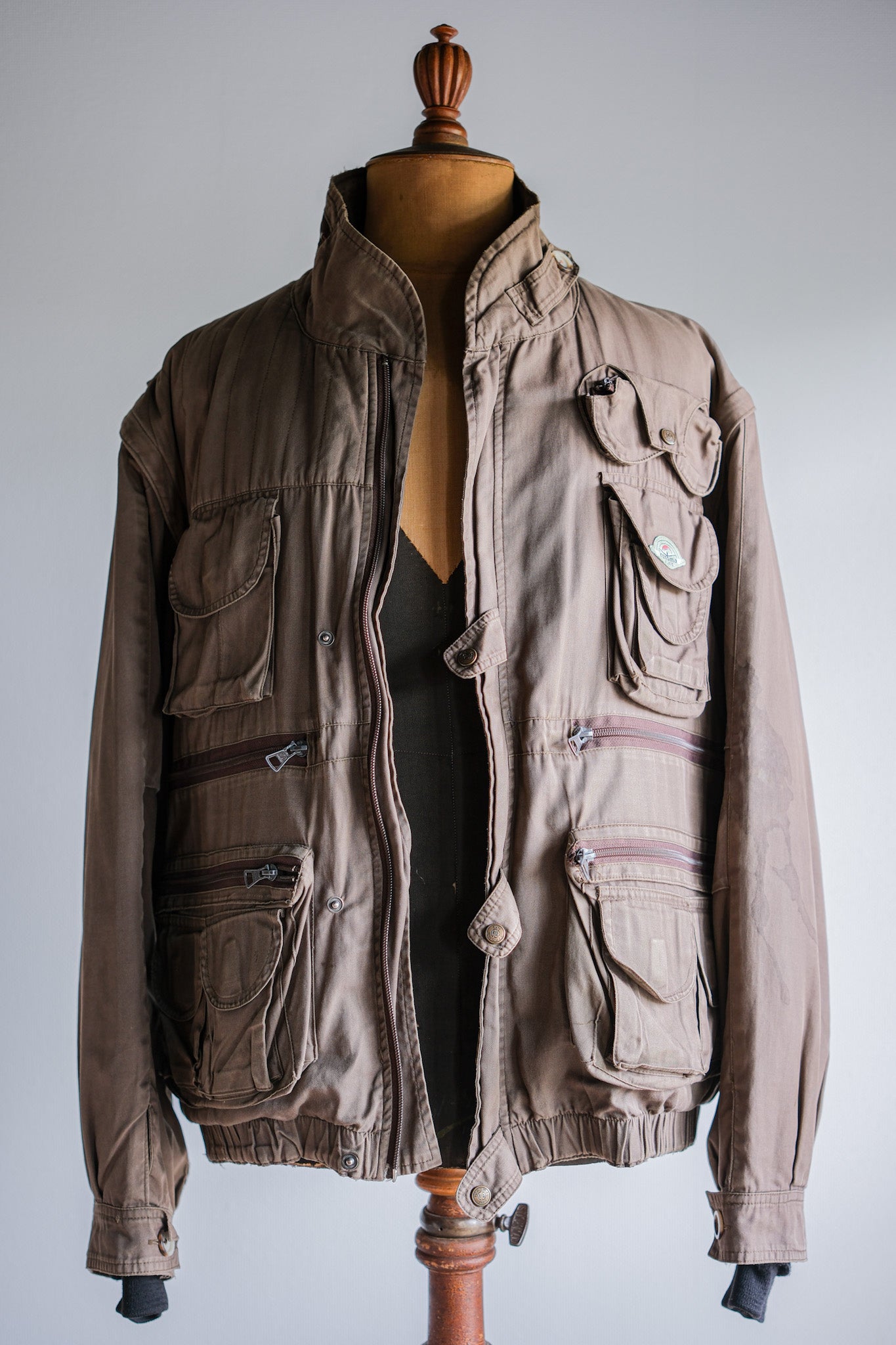 [~ 90 년대] Old Renoma Paris Detachable Sleeve Multit 재킷 라이너