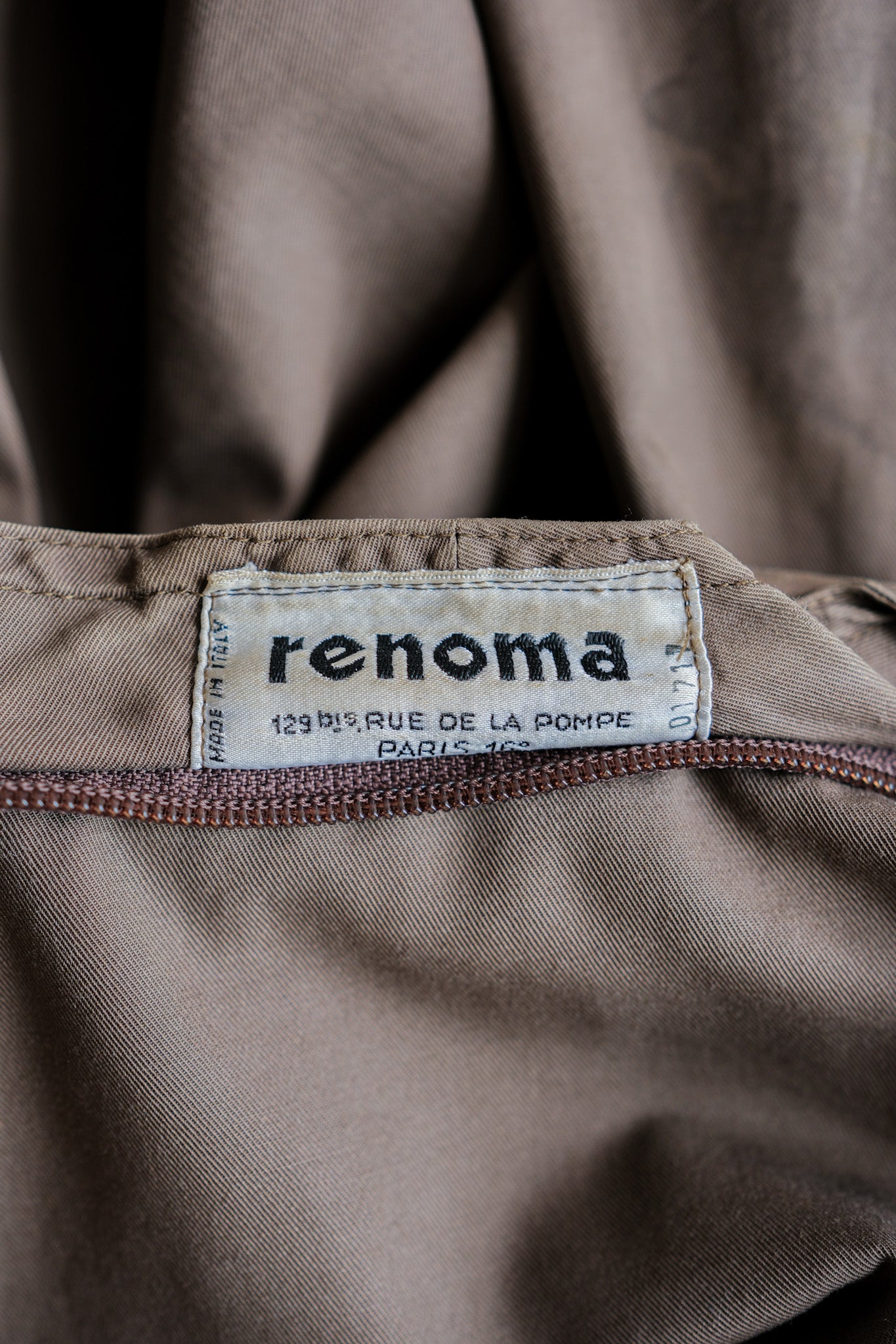 [~90's] Old Renoma Paris Detachable Sleeve Multi Pocket Jacket With Liner