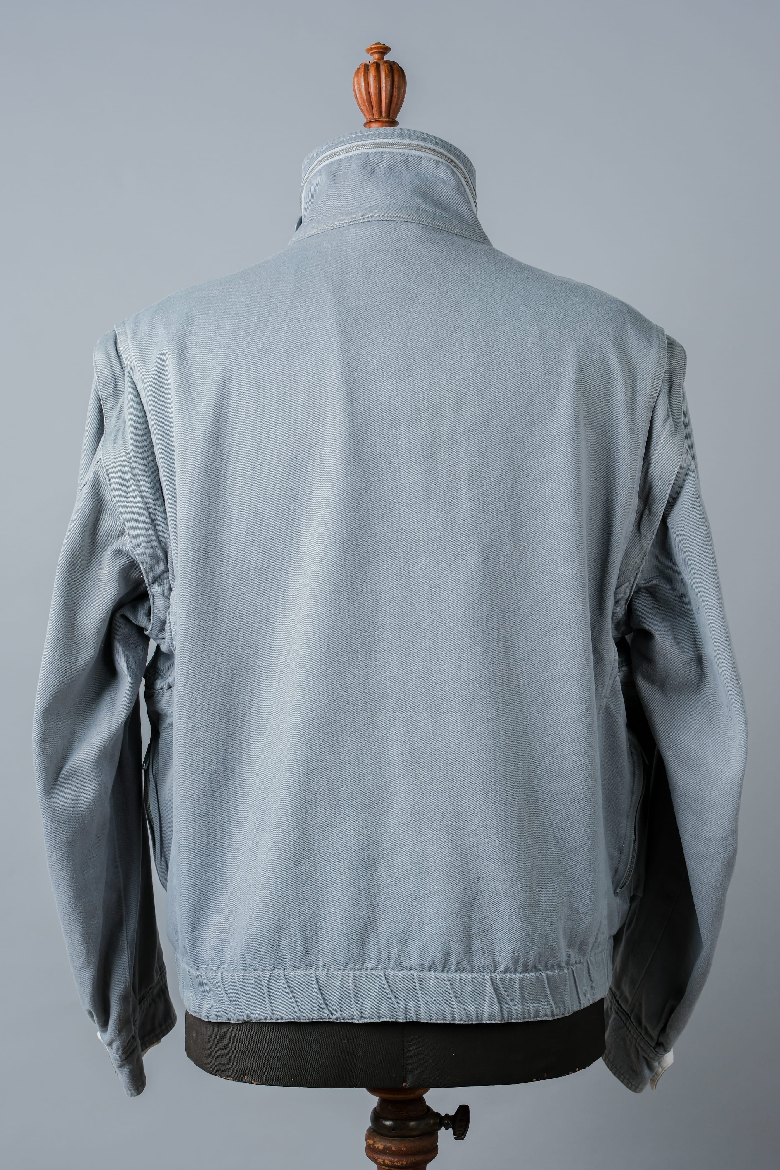 [~ 90's] Old Renoma Paris Detachable Sleeve Multi Pocket Jacket