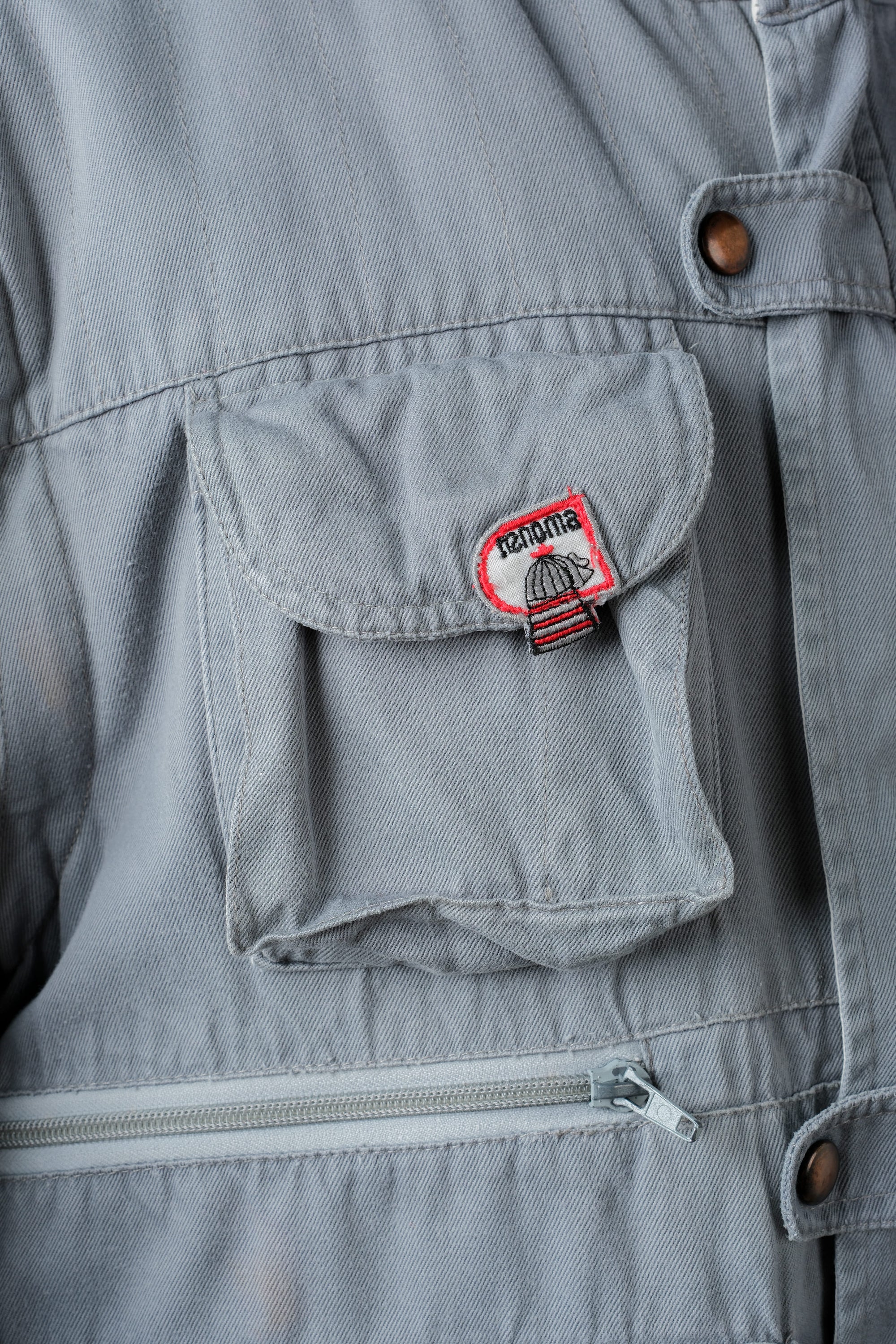［~90's］Old Renoma Paris Detachable Sleeve Multi Pocket Jacket
