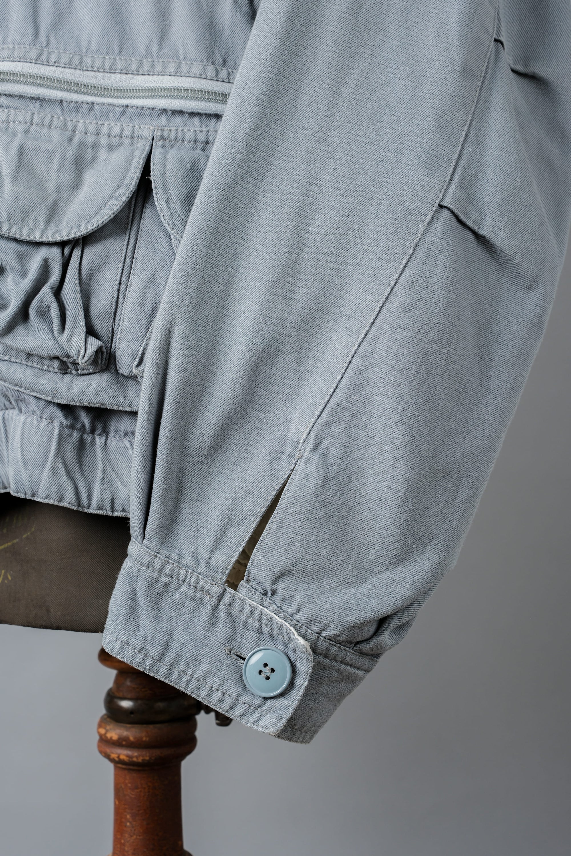 ［~90's］Old Renoma Paris Detachable Sleeve Multi Pocket Jacket