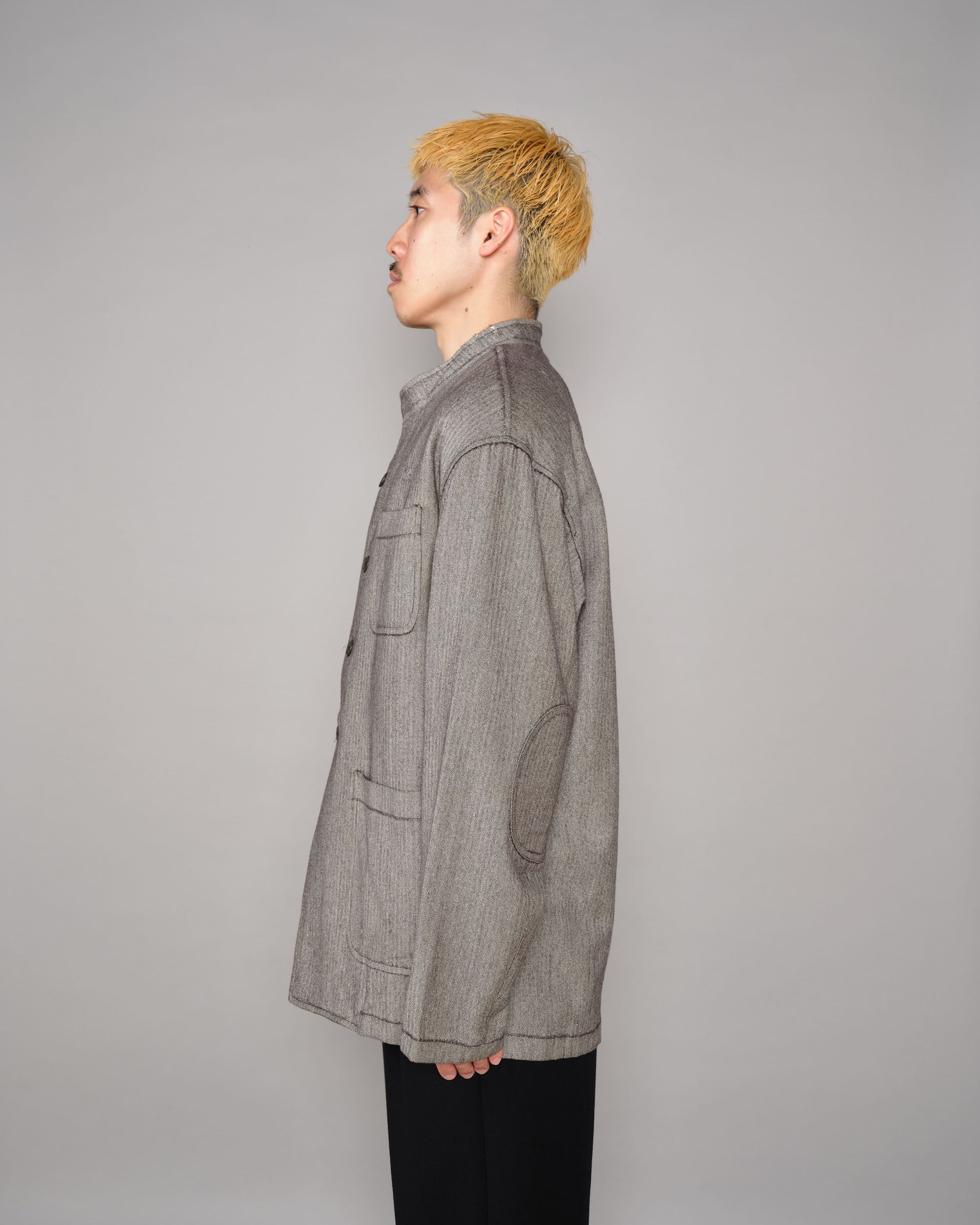 ［~00's］Old ARNYS PARIS Forestiere Jacket Size.48 "Silk & Wool"