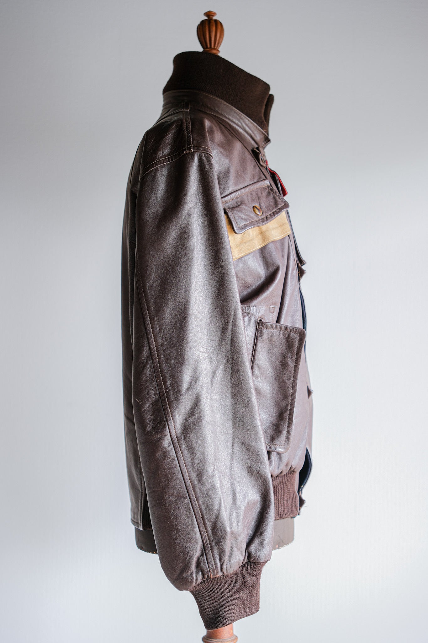 【82AW】Old C.P.Company Dutch Police Jacket Size.48 "All Leather Type"