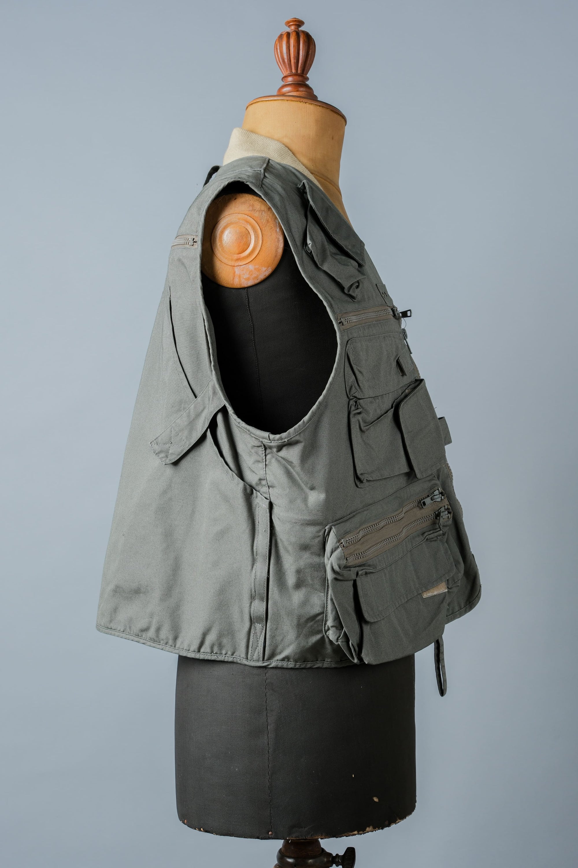 【~90's】Vintage Willis&Geiger Bush Poplin Fishing Vest Size.M