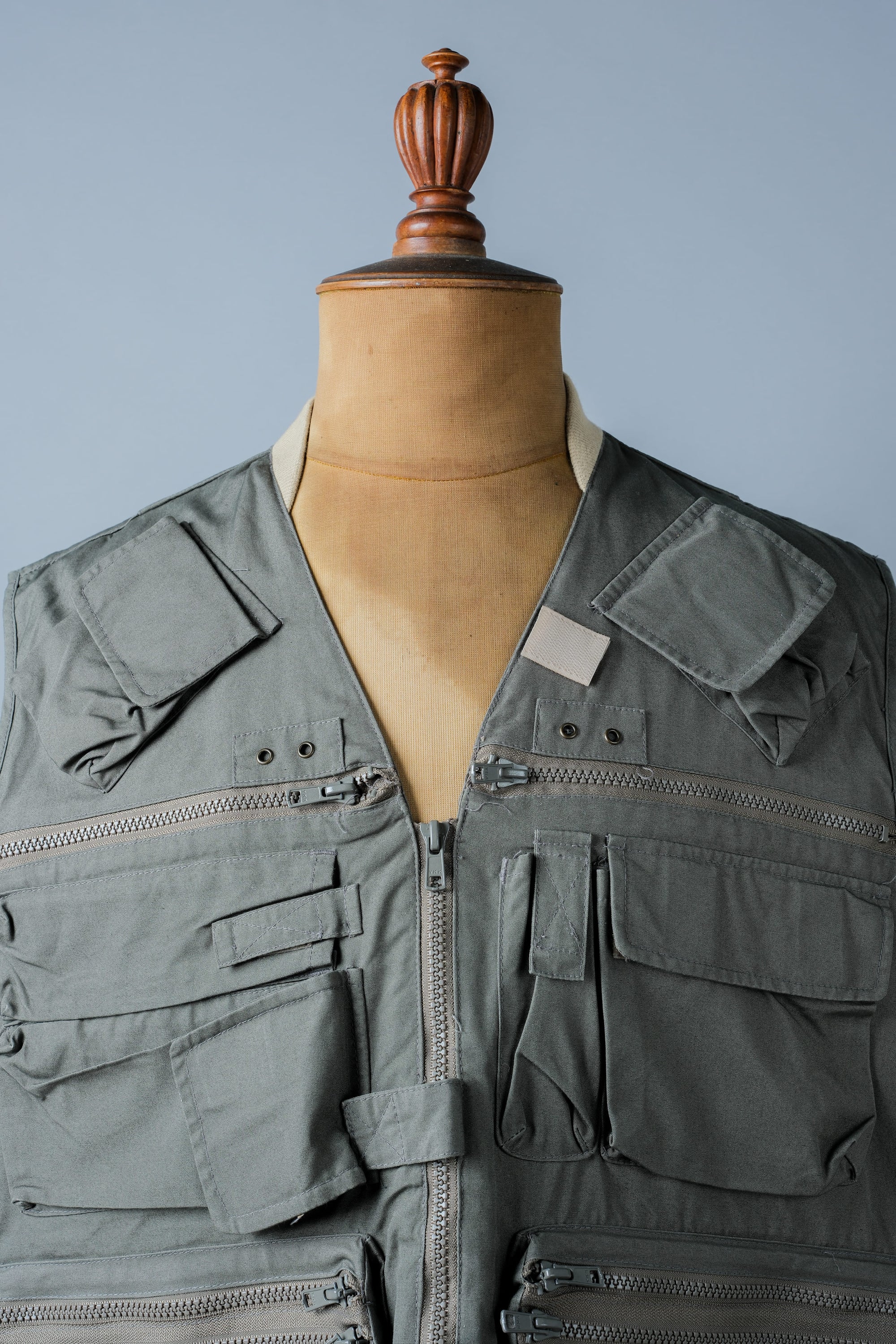 【~90's】Vintage Willis&Geiger Bush Poplin Fishing Vest Size.M