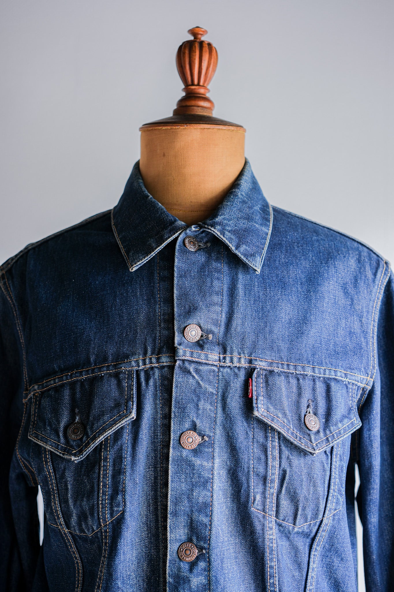 ［~60's］Vintage Levi's 557 Denim Jacket "Big E"