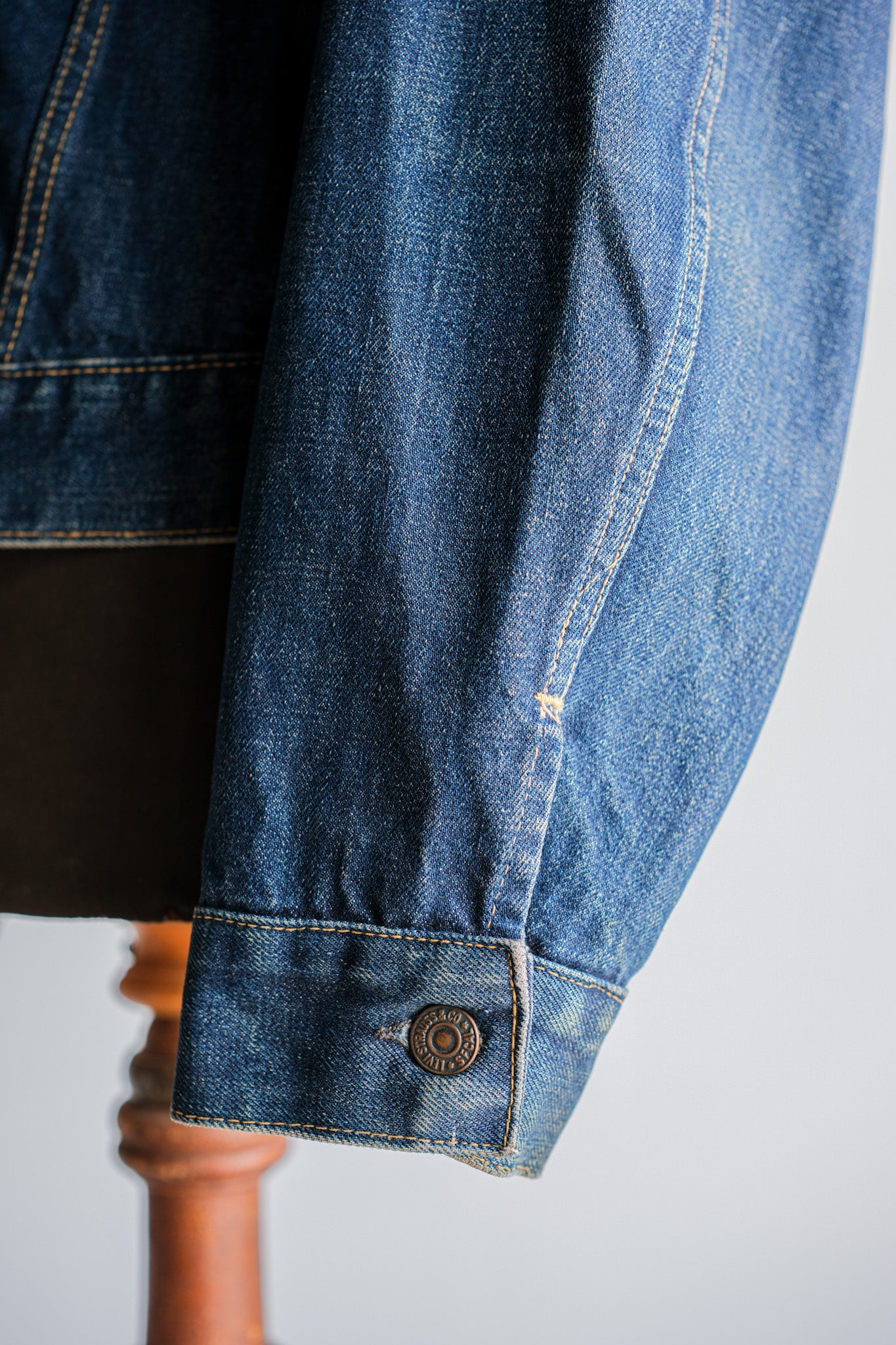 ［~60's］Vintage Levi's 557 Denim Jacket "Big E"