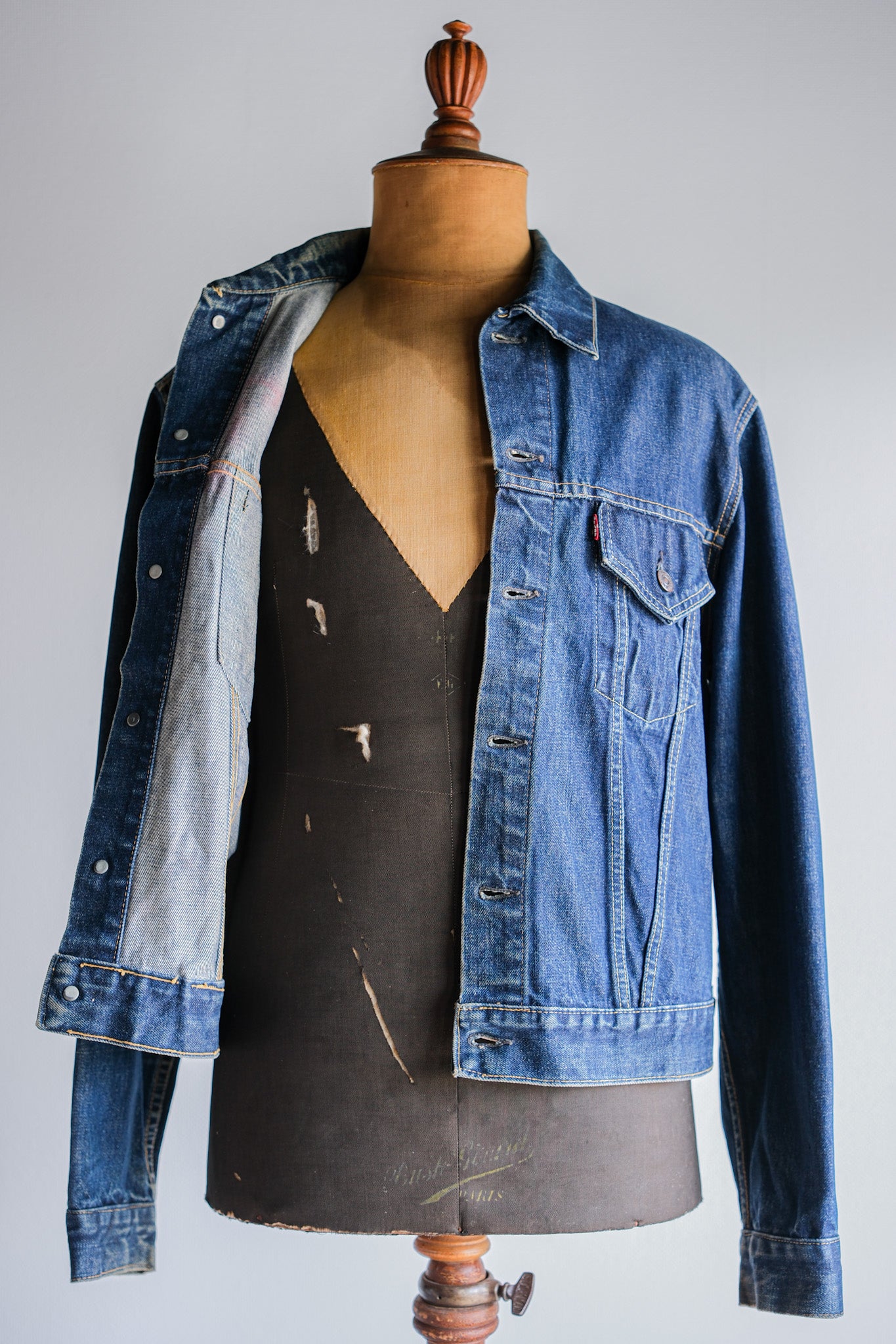 ［~60's］Vintage Levi's 557 Denim Jacket "Big E"