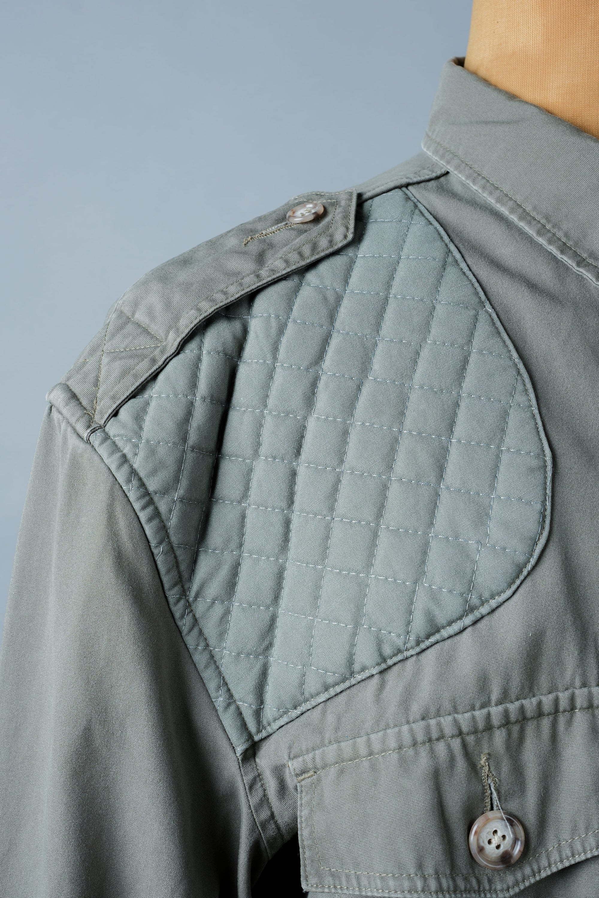 【~90's】Vintage Willis&Geiger Bush Poplin Hemingway Jacket Size.M "Made in U.S.A."