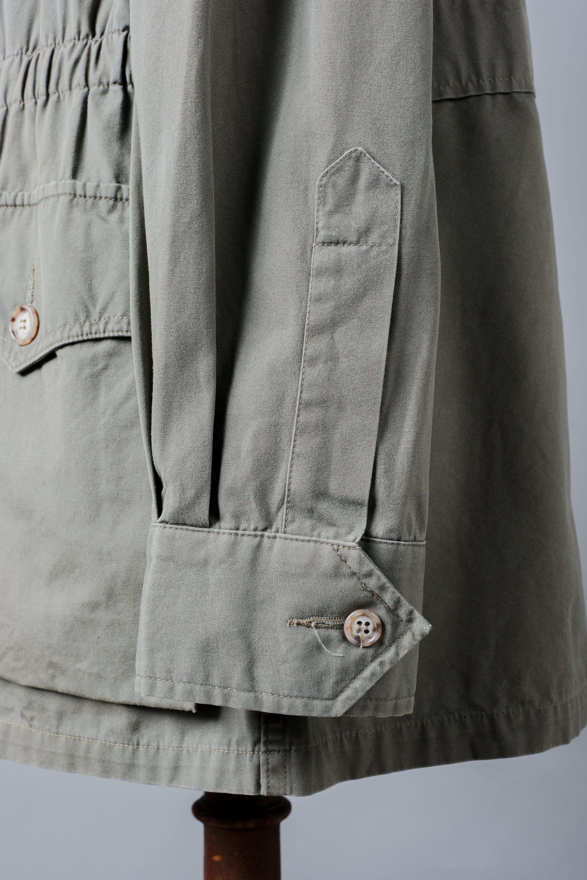 【~90's】Vintage Willis&Geiger Bush Poplin Hemingway Jacket Size.M "Made in U.S.A."
