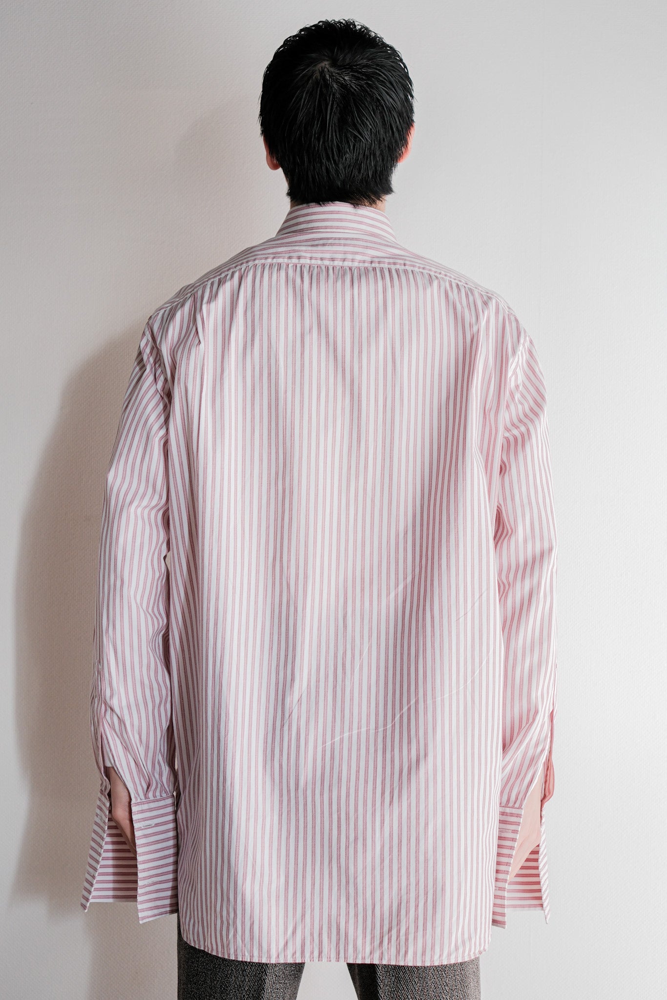 【~00's】Old ARNYS PARIS Cotton Striped Dress Shirt Size.41