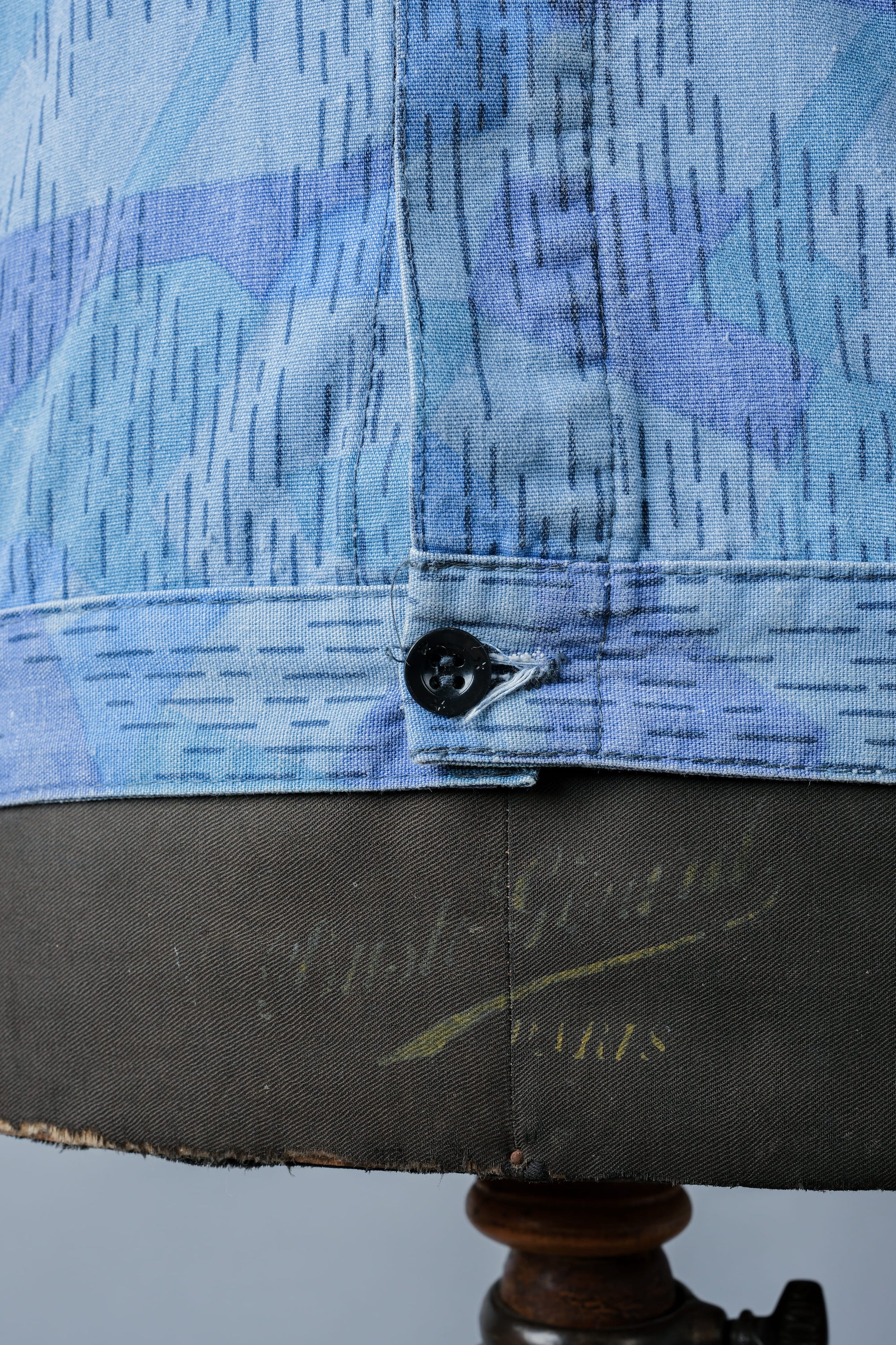 ［~80's］Czechoslovakian People's Militias & Fire Brigade Blue Splinter Pattern Camouflage Jacket