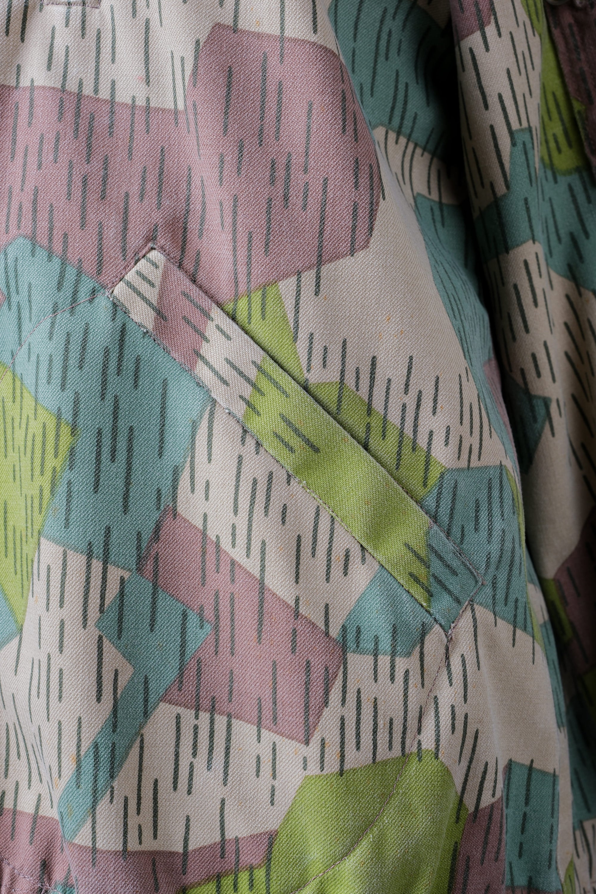 ［~80's］Czechoslovakian Svazarm Splinter Pattern Camouflage Jacket