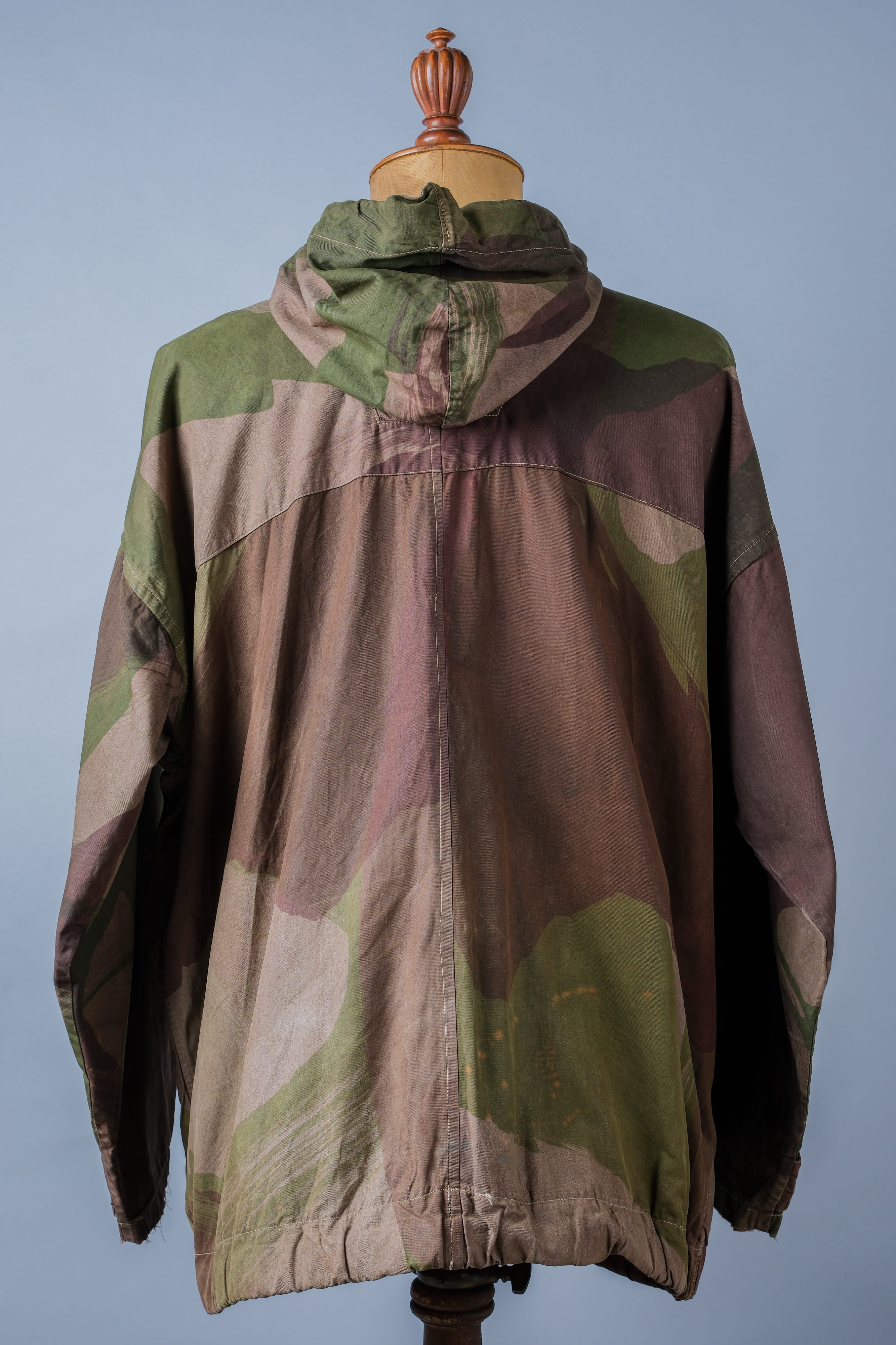 [~ 40's] WWⅱ British Army Camouflage Camouflage Windproof Smock Taille.3 "SAS" "Modifié"