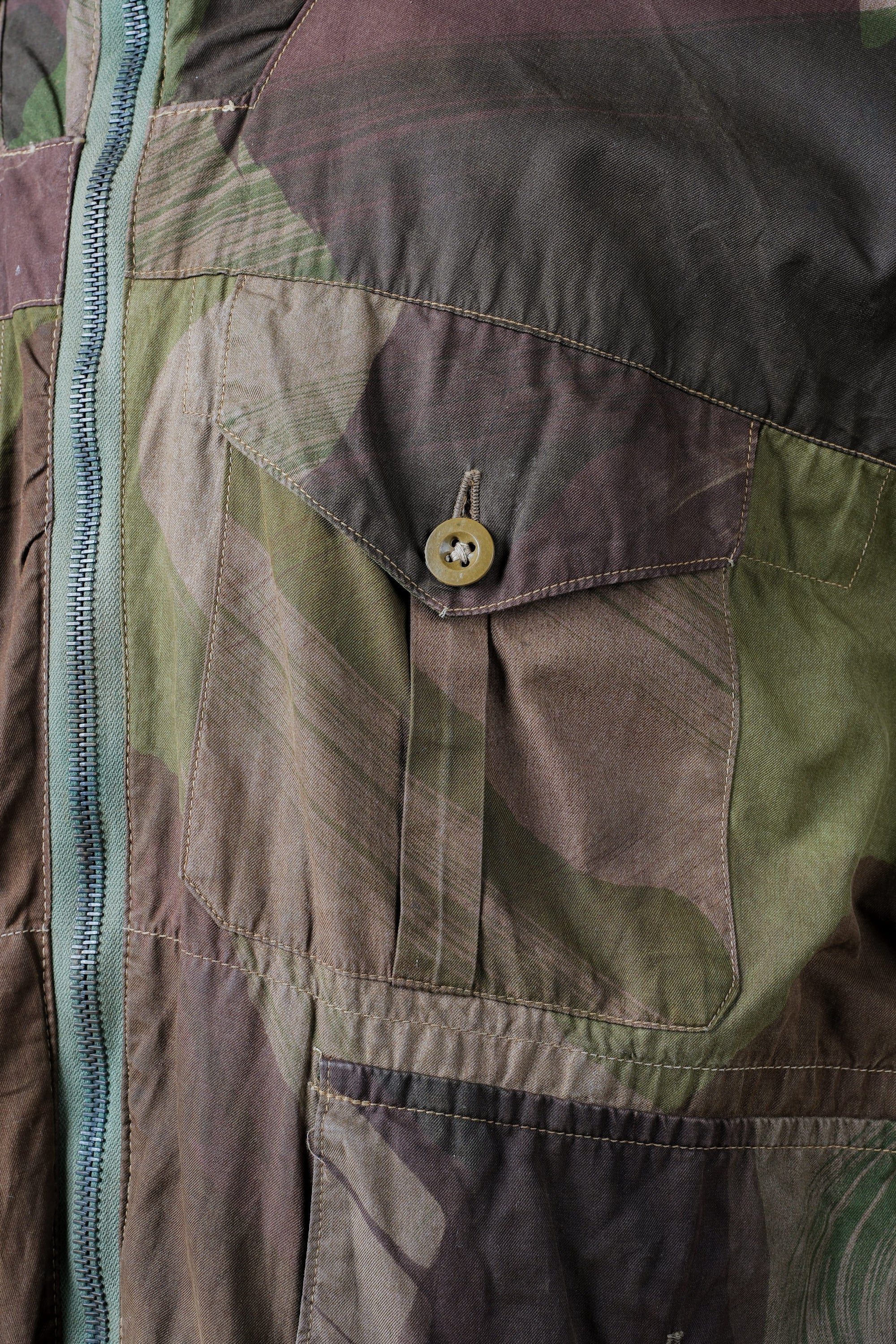 ［~40's］WWⅡ British Army Camouflage Windproof Smock Size.3 "SAS" "Modified"
