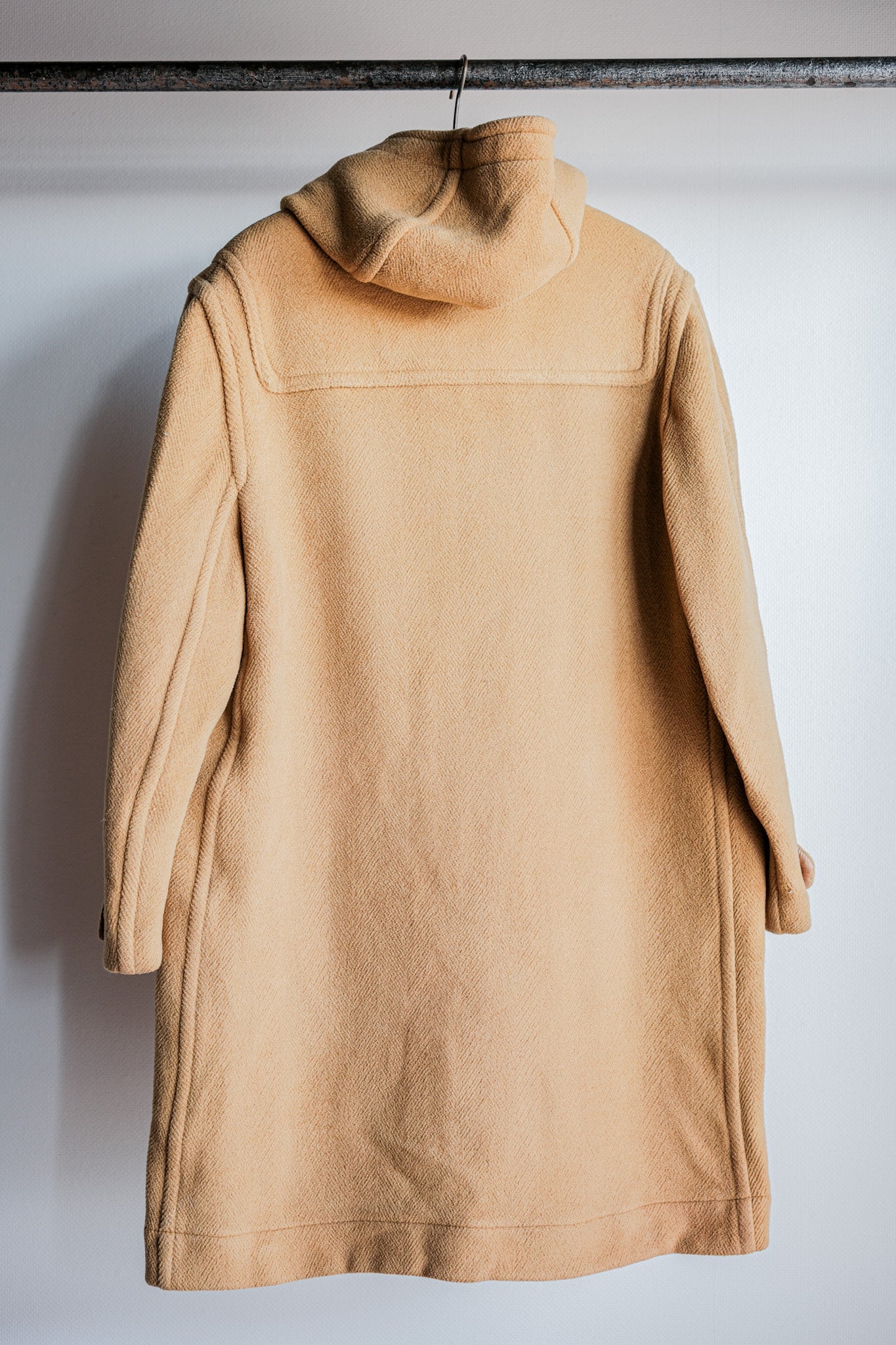 [~ 90's] Invertere เก่า HBT Wool Duffle Coat Size.38r "Moorbrook"