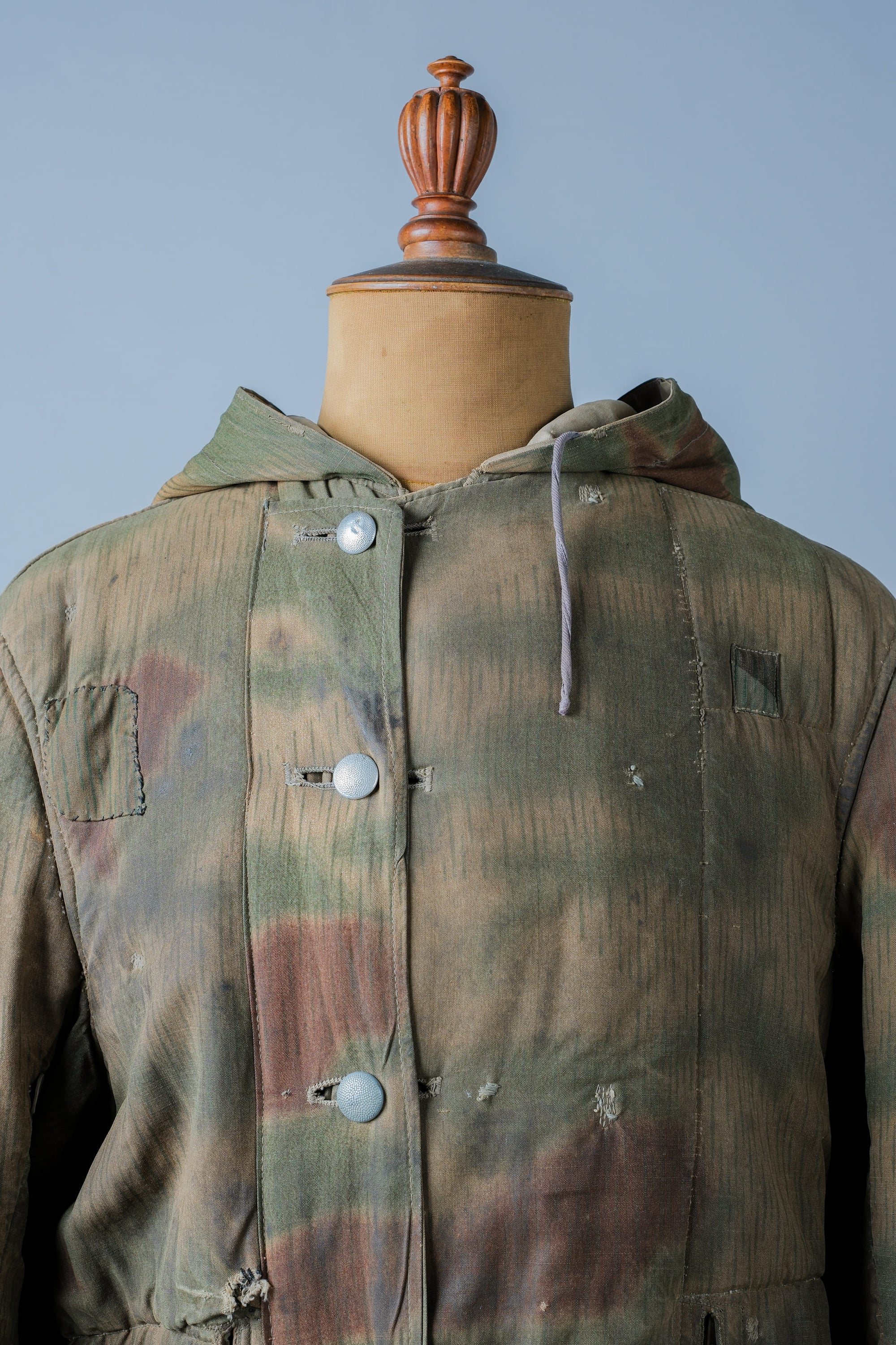 ［~40's］WWⅡ German Army Sumpftarnmuster 44 Camouflage 43 Pattern Reversible Winter Parka "Wehrmacht"