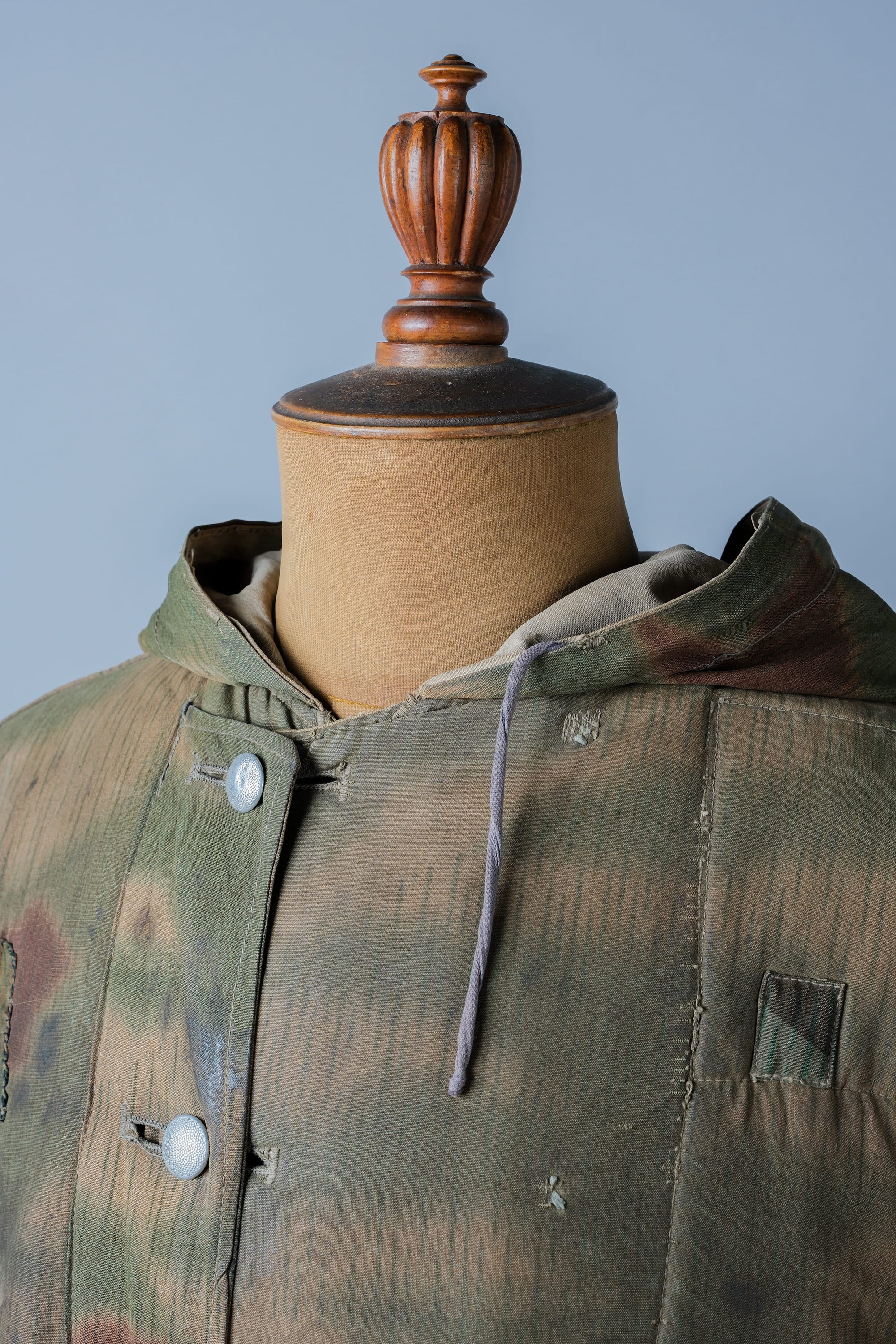 ［~40's］WWⅡ German Army Sumpftarnmuster 44 Camouflage 43 Pattern Reversible Winter Parka "Wehrmacht"