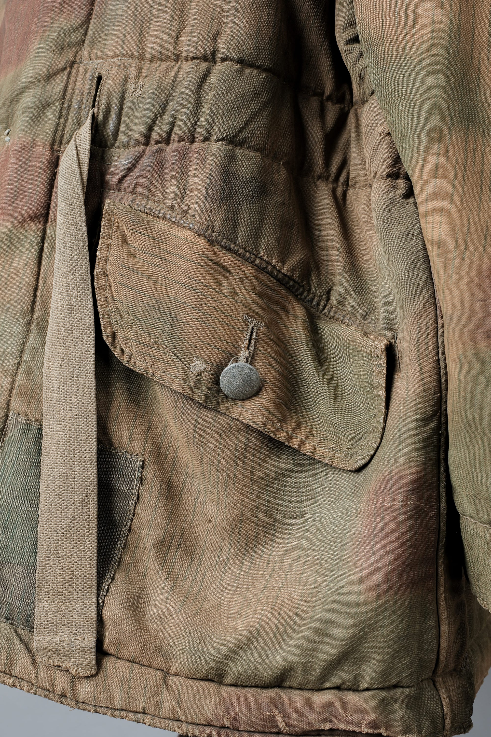 ［~40's］WWⅡ German Army Sumpftarnmuster 44 Camouflage 43 Pattern Reversible Winter Parka "Wehrmacht"