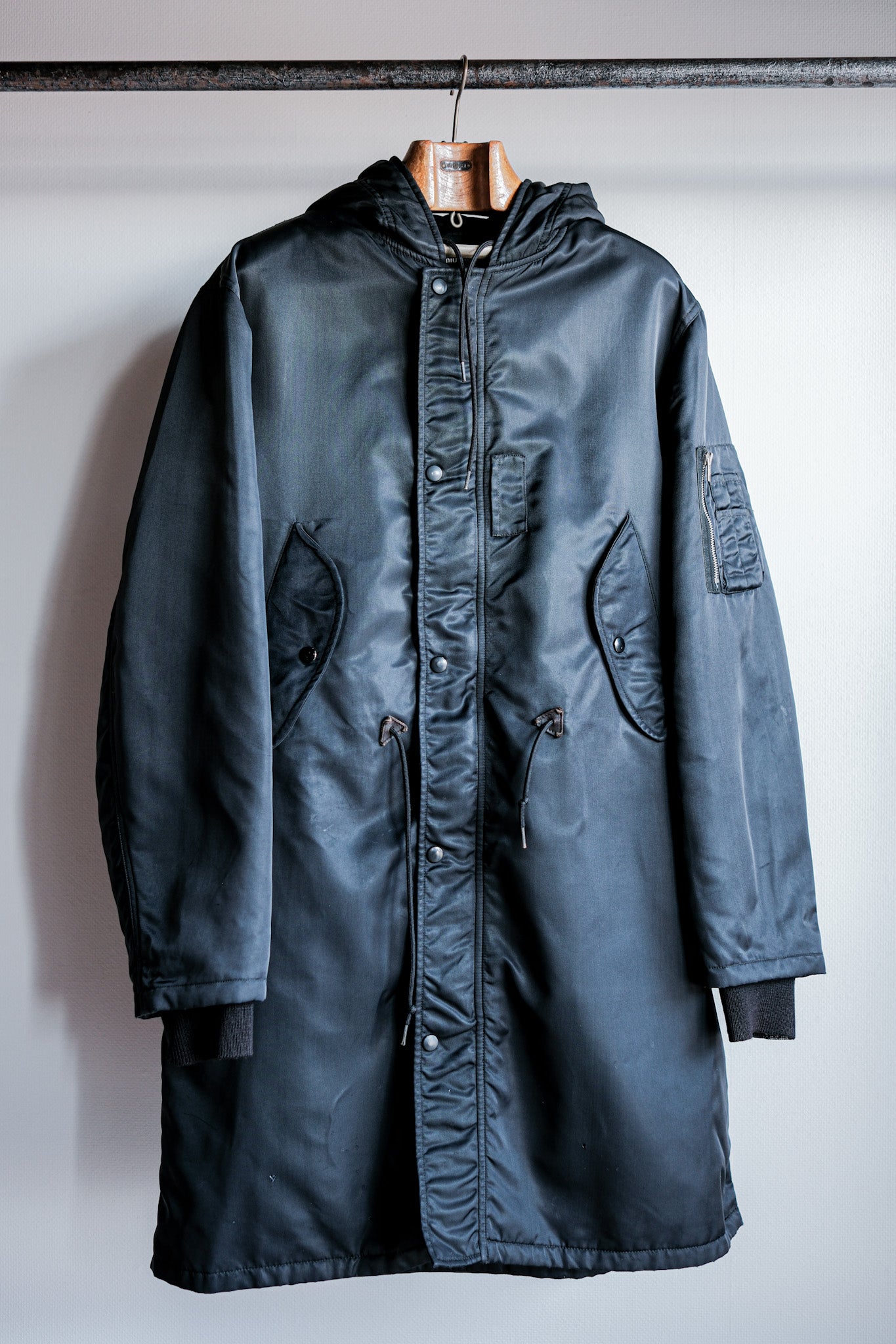 ［~00’s］Old miu miu Military Style Nylon Coat Size.M