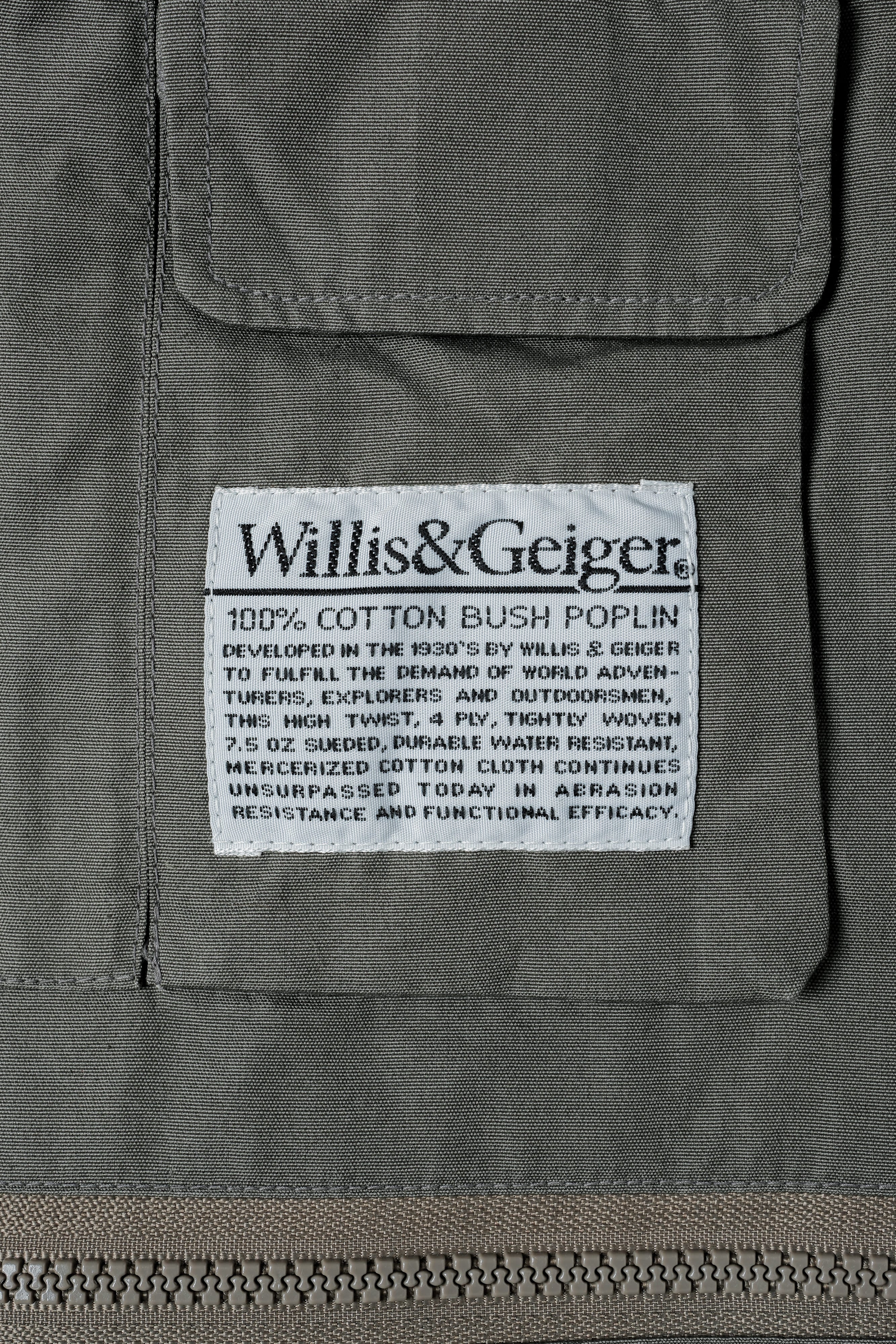 【~90's】Vintage Willis&Geiger Bush Poplin Fishing Vest Size.M