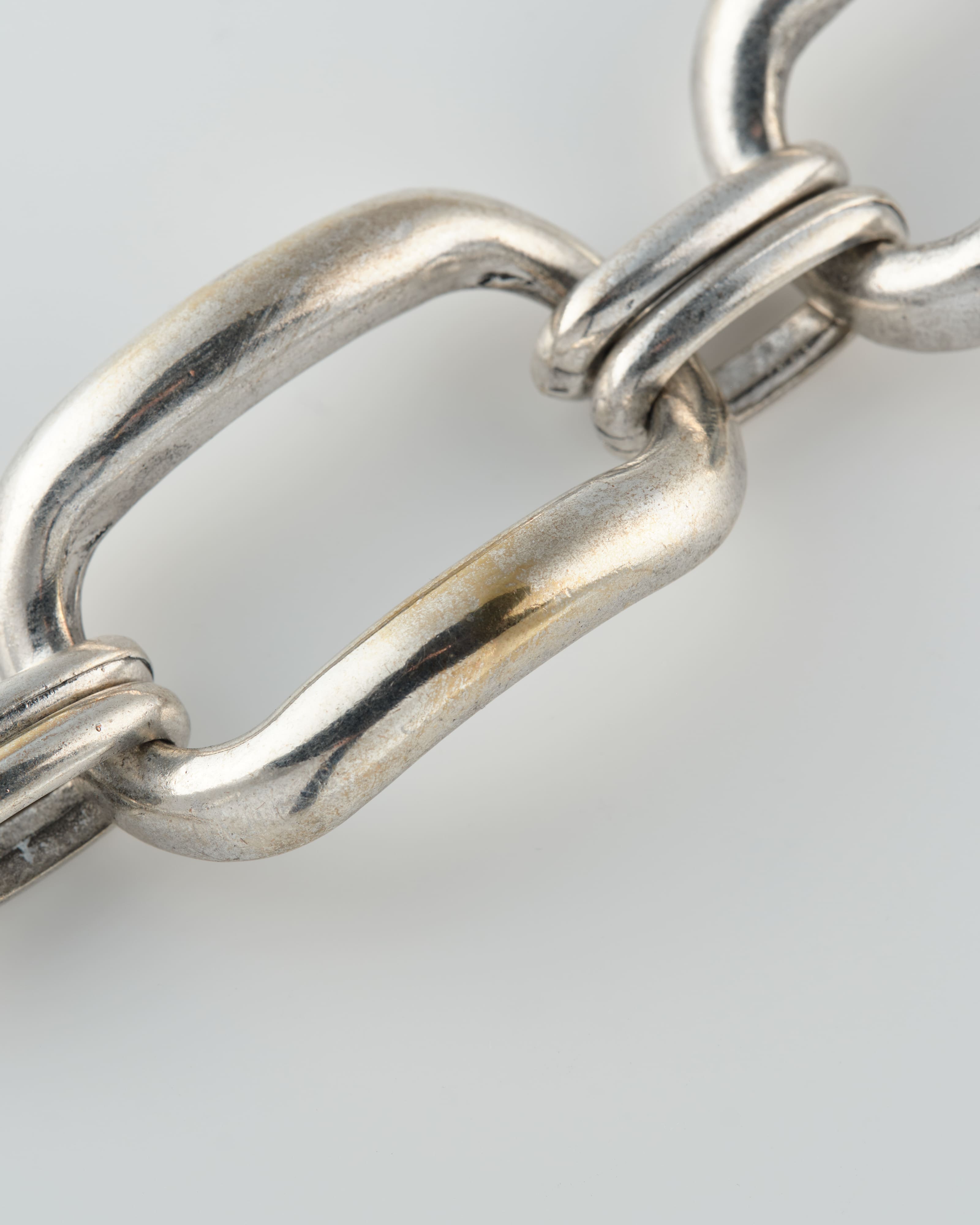 【~80's】Europe Vintage Toggle Clasp Large Chain Bracelet