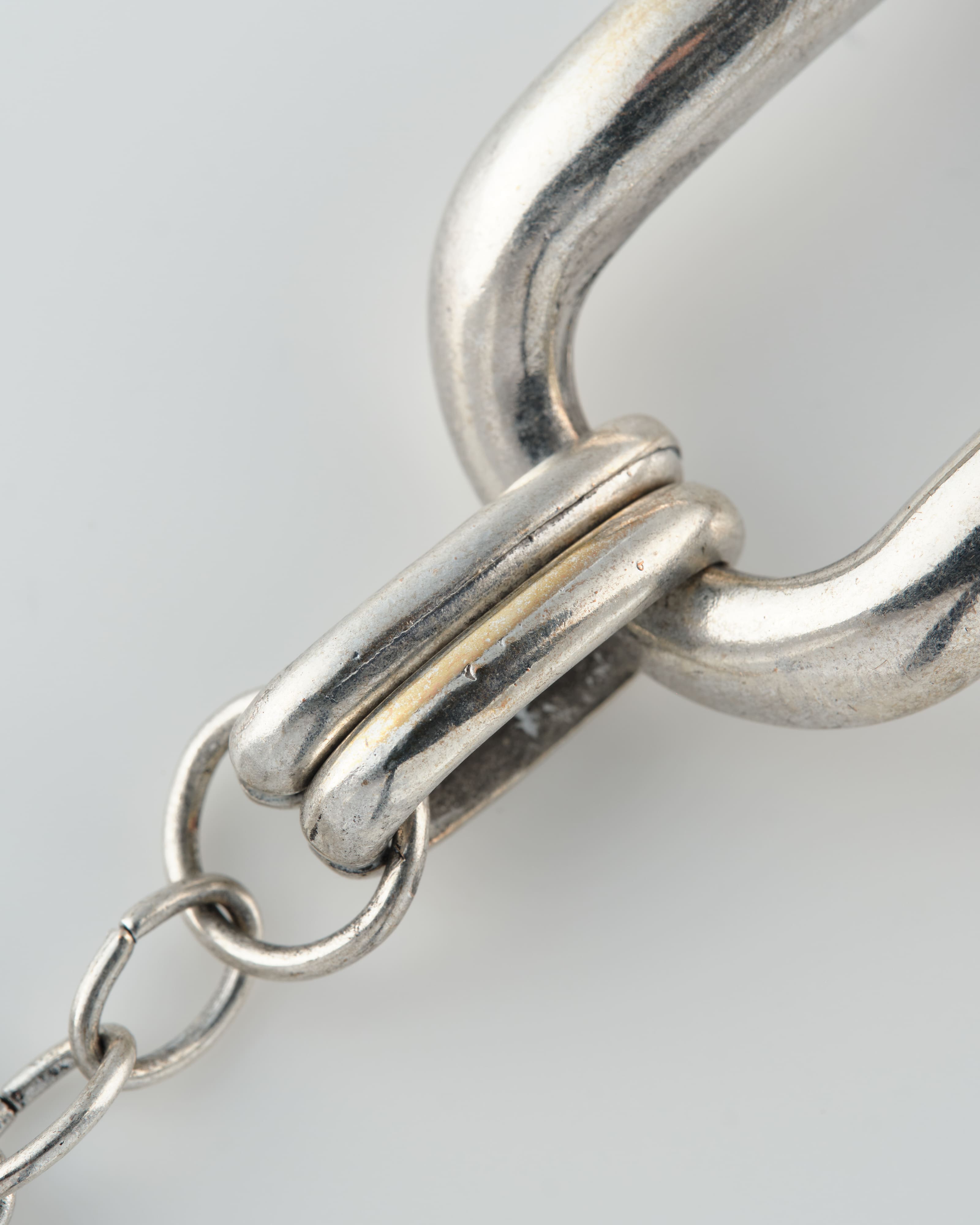 【~80's】Europe Vintage Toggle Clasp Large Chain Bracelet