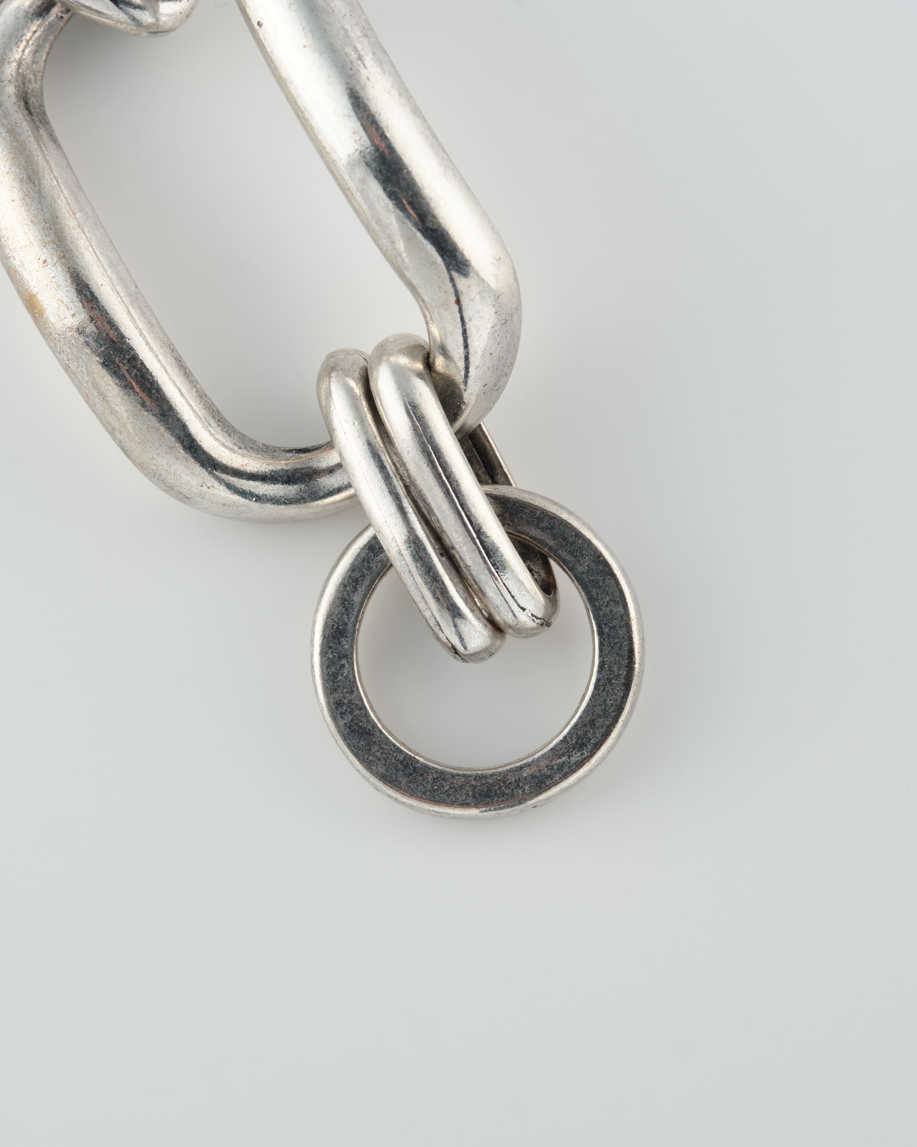 【~80's】Europe Vintage Toggle Clasp Large Chain Bracelet