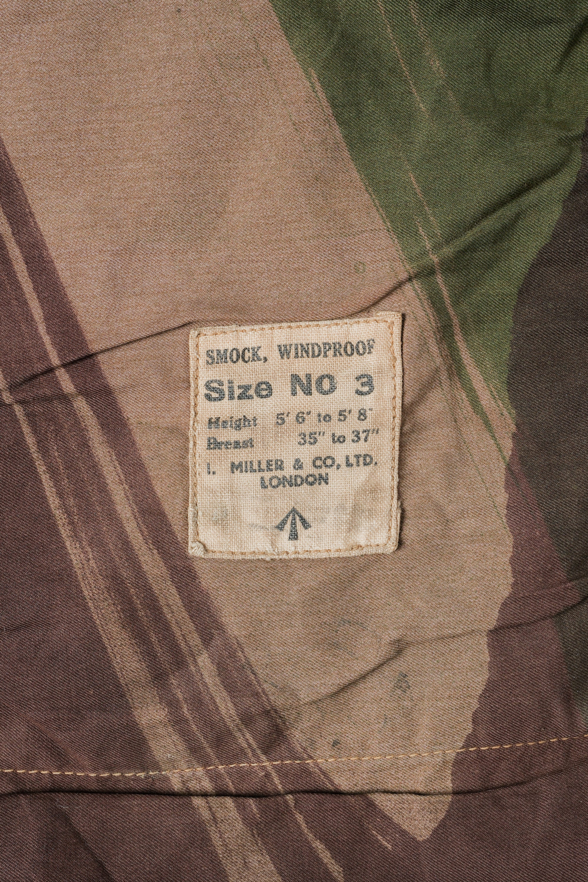 ［~40's］WWⅡ British Army Camouflage Windproof Smock Size.3 "SAS" "Modified"
