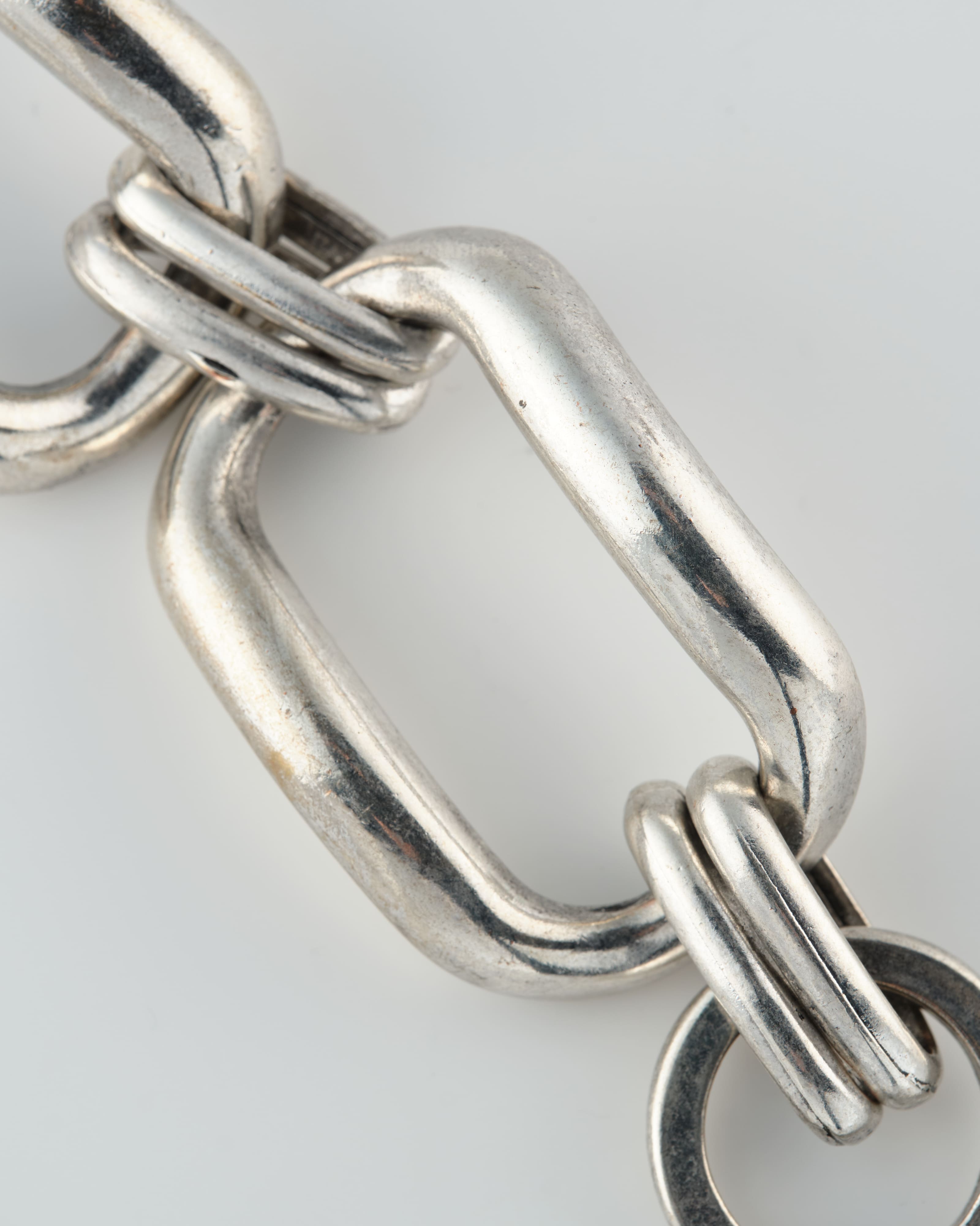 【~80's】Europe Vintage Toggle Clasp Large Chain Bracelet