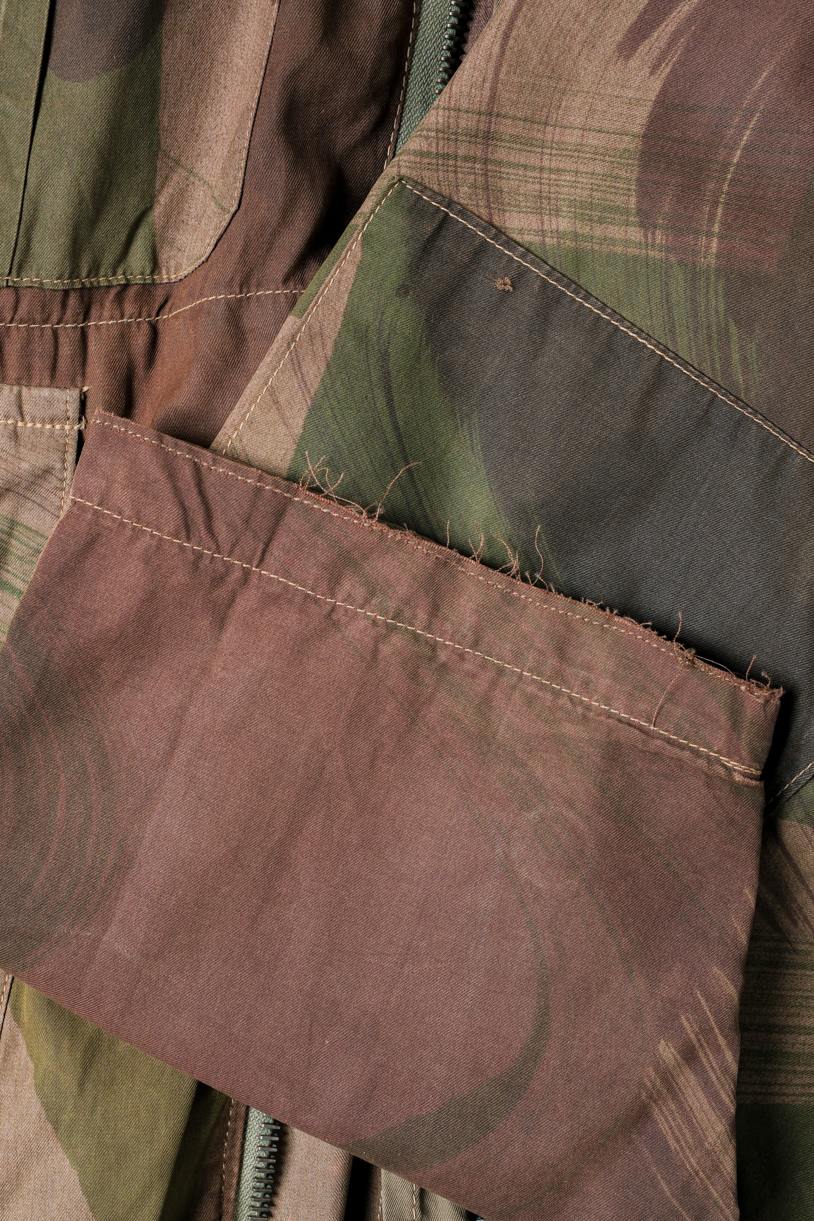 【~40's】WWⅡ British Army Camouflage Windproof Smock Size.3 "SAS" "Modified"