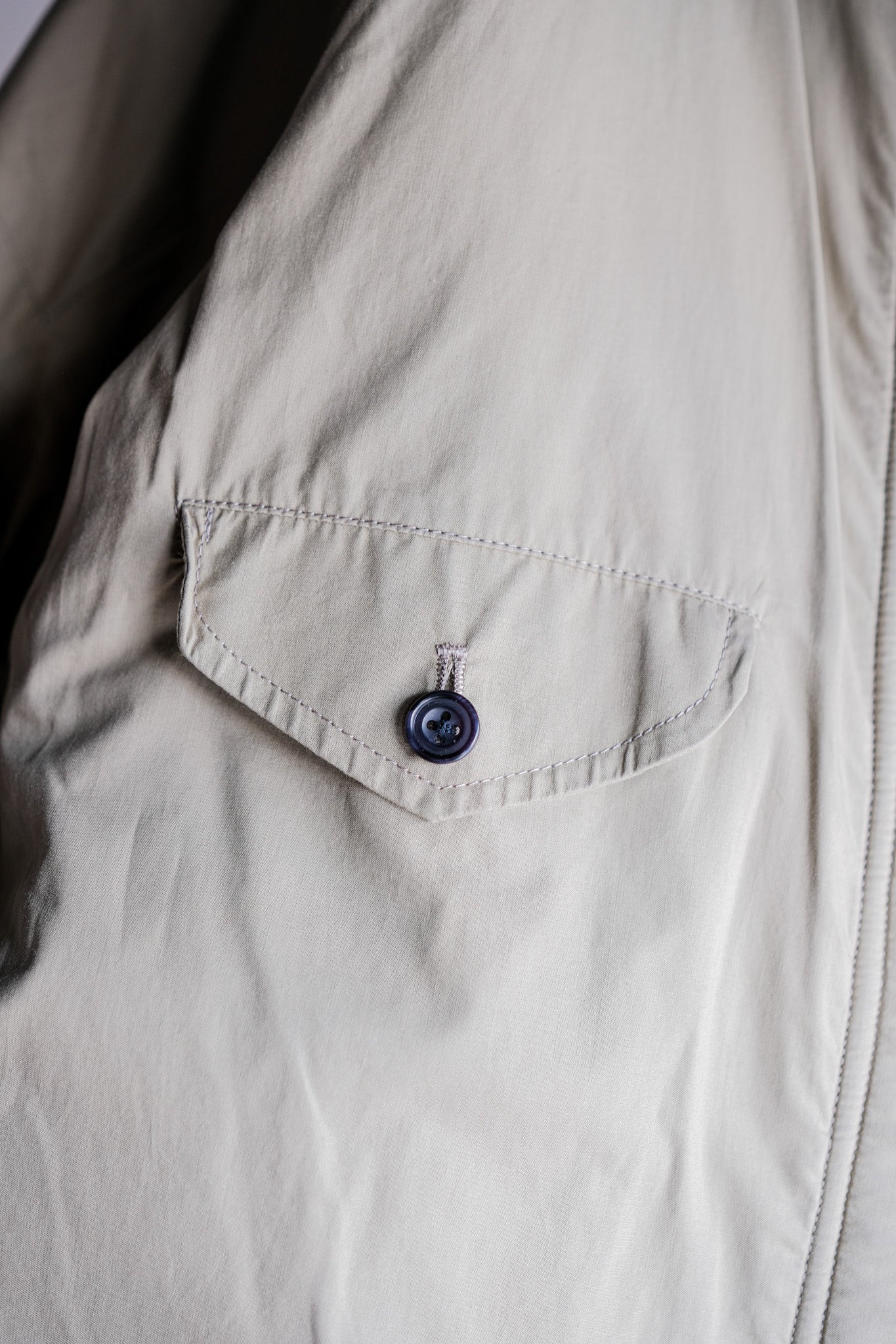 ［~90's］Old INVERTERE HBT Wool Jacket With Chin Strap Size.40 "Moorbrook"