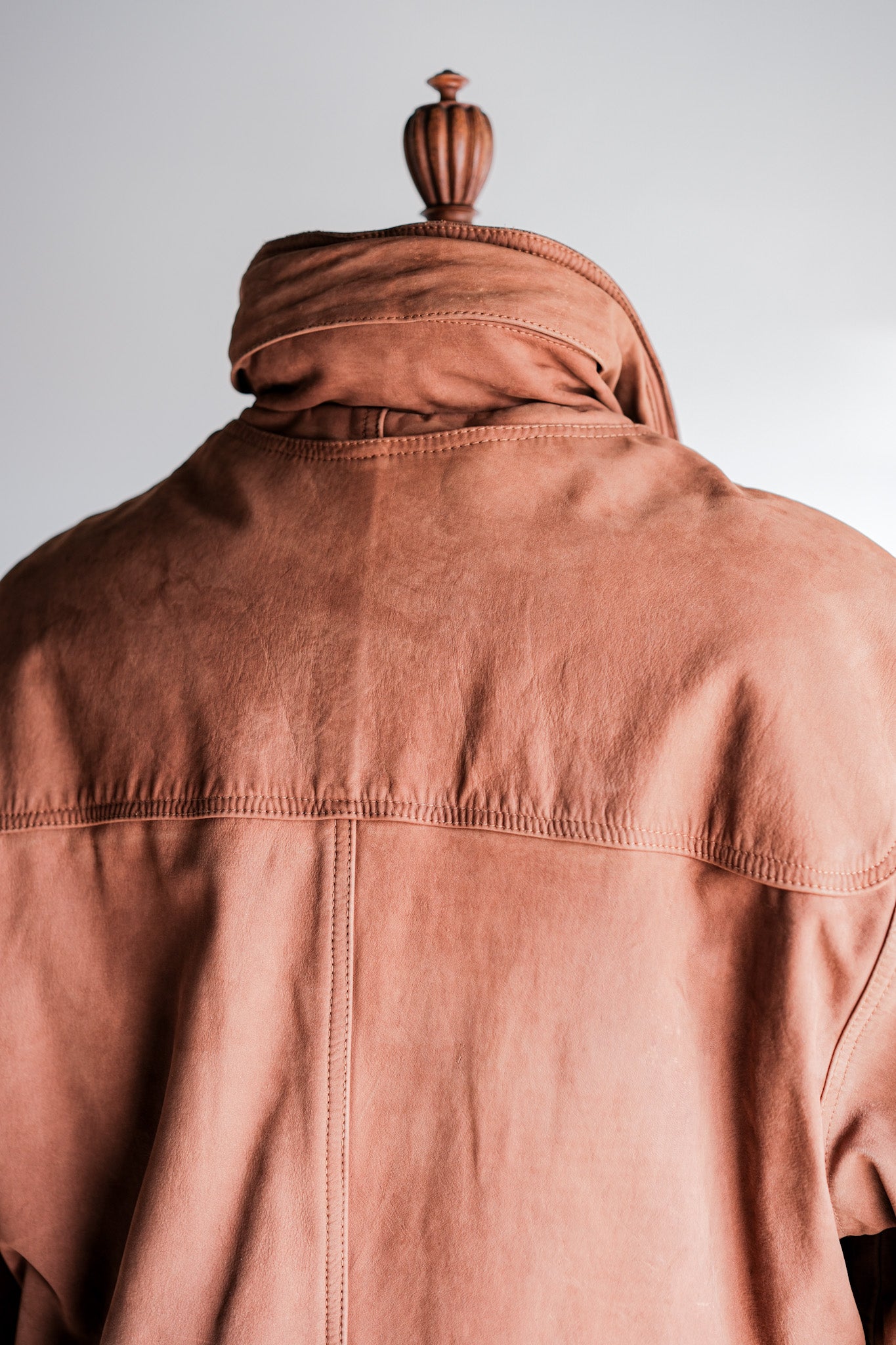 ［~90's］Old INVERTERE Leather Duffle Coat Size.XS