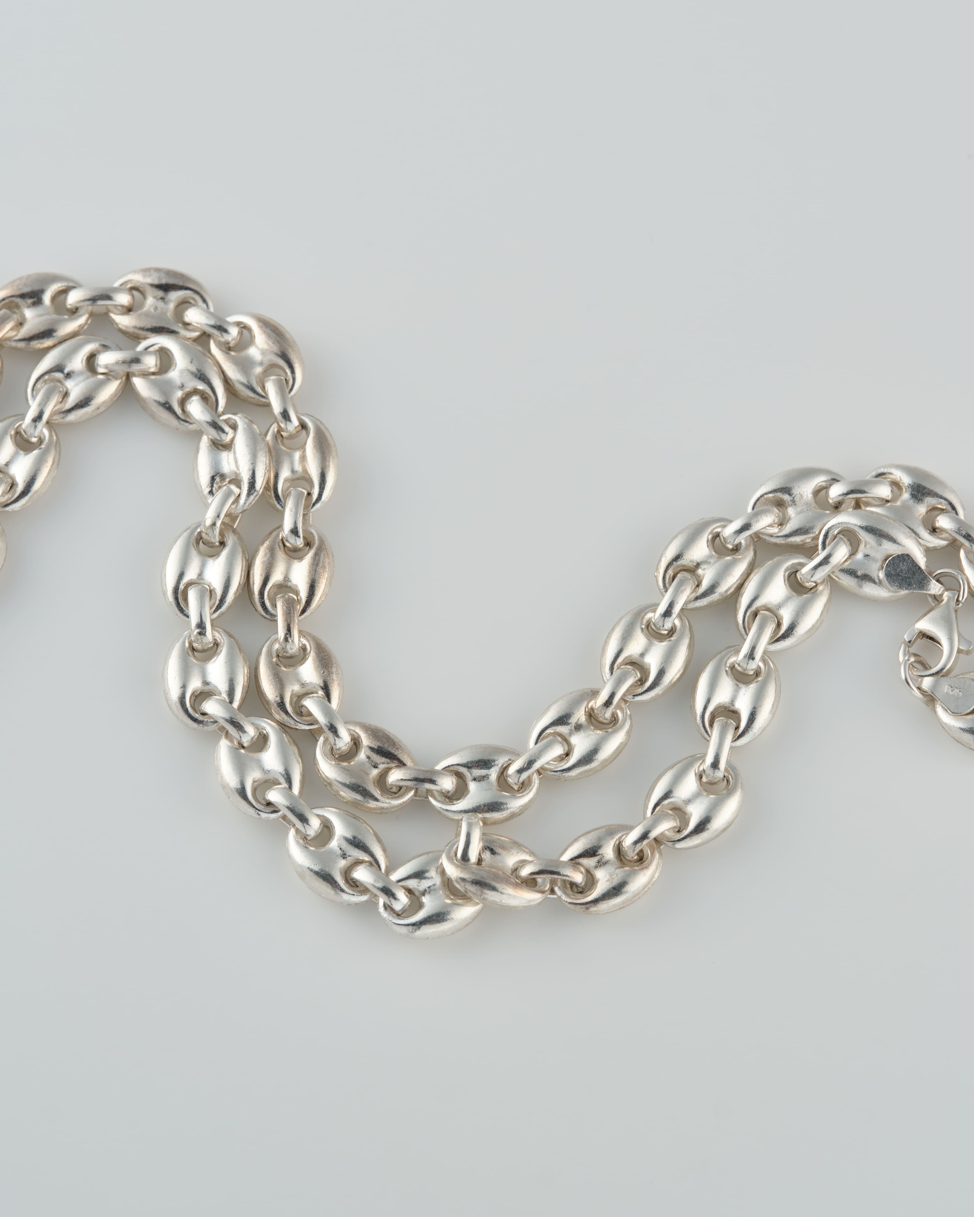 [~00's] Europe Vintage Silver 925 Chain Necklace