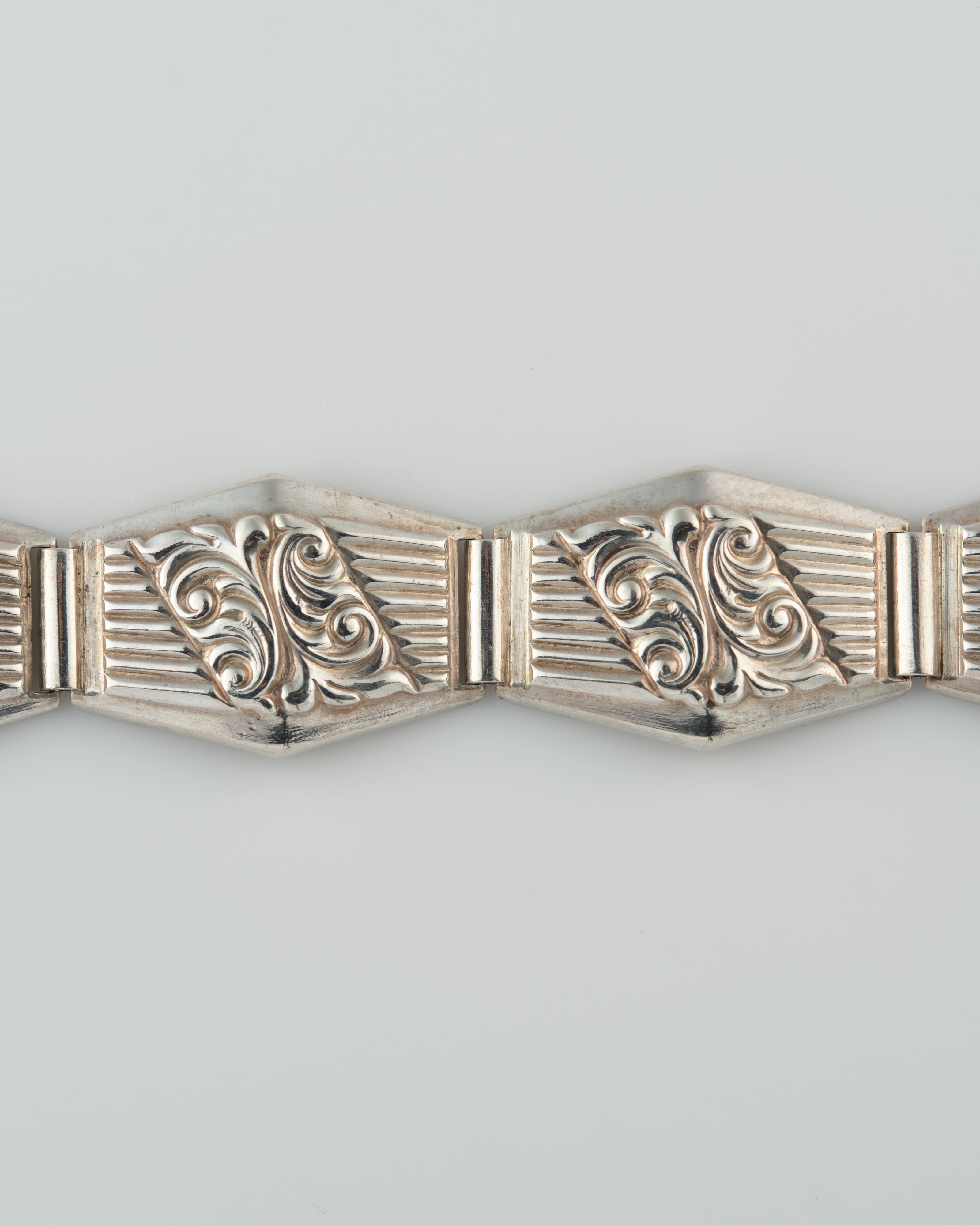 【~40’s】Czechoslovakian Vintage Silver 835 Bracelet