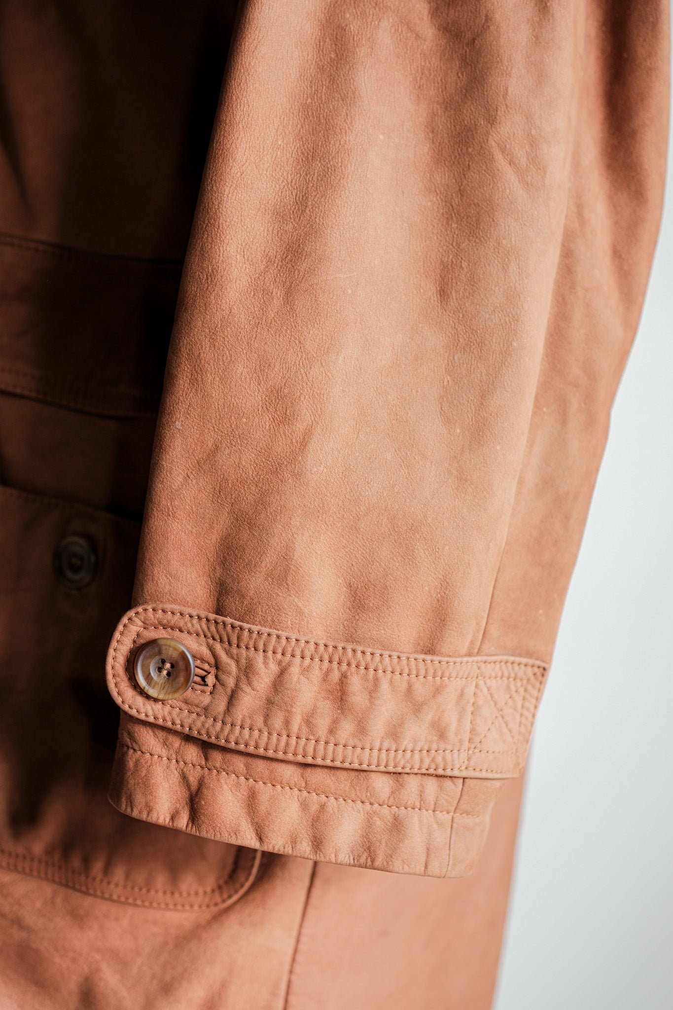 ［~90's］Old INVERTERE Leather Duffle Coat Size.XS