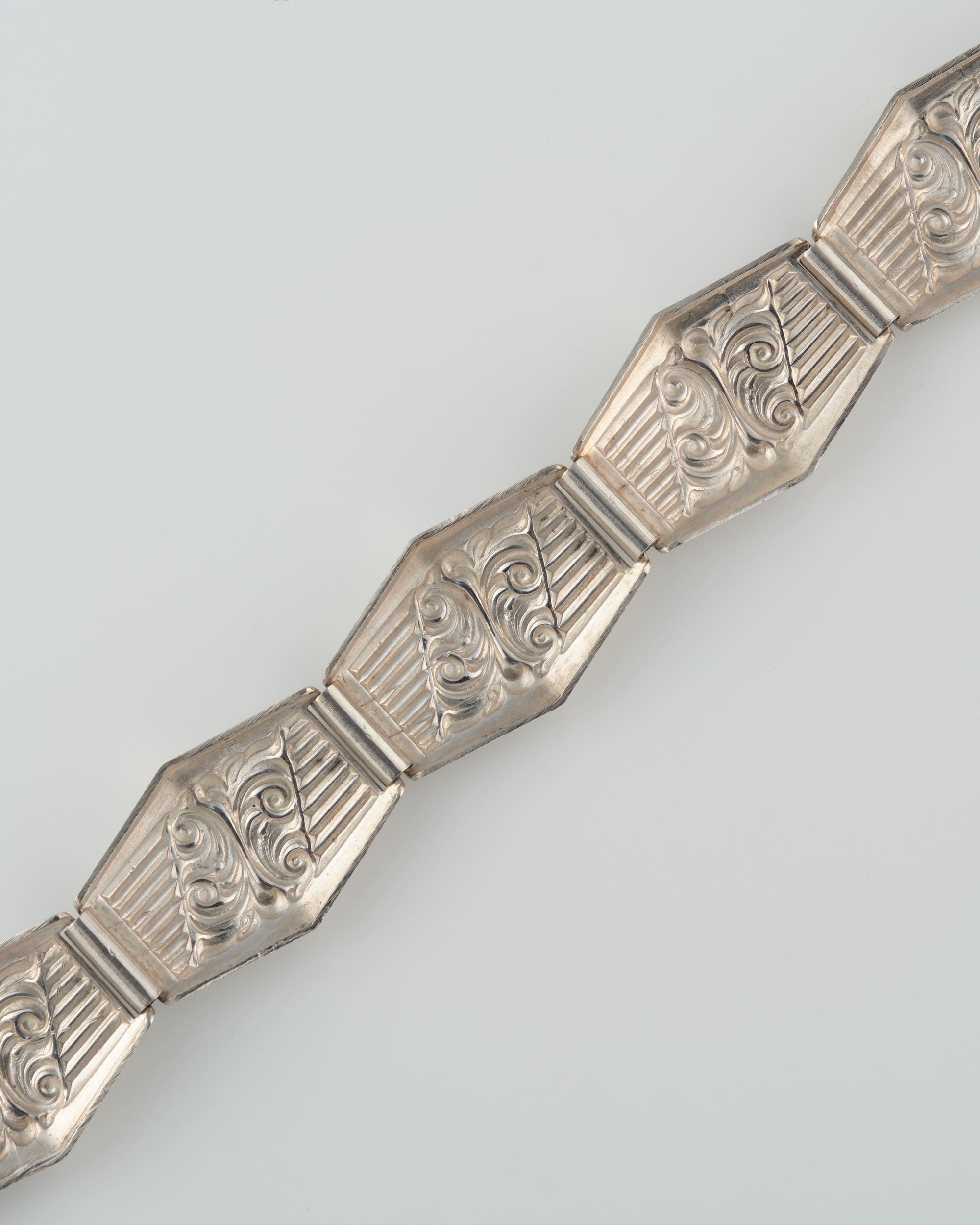 ［~40’s］Czechoslovakian Vintage Silver 835 Bracelet