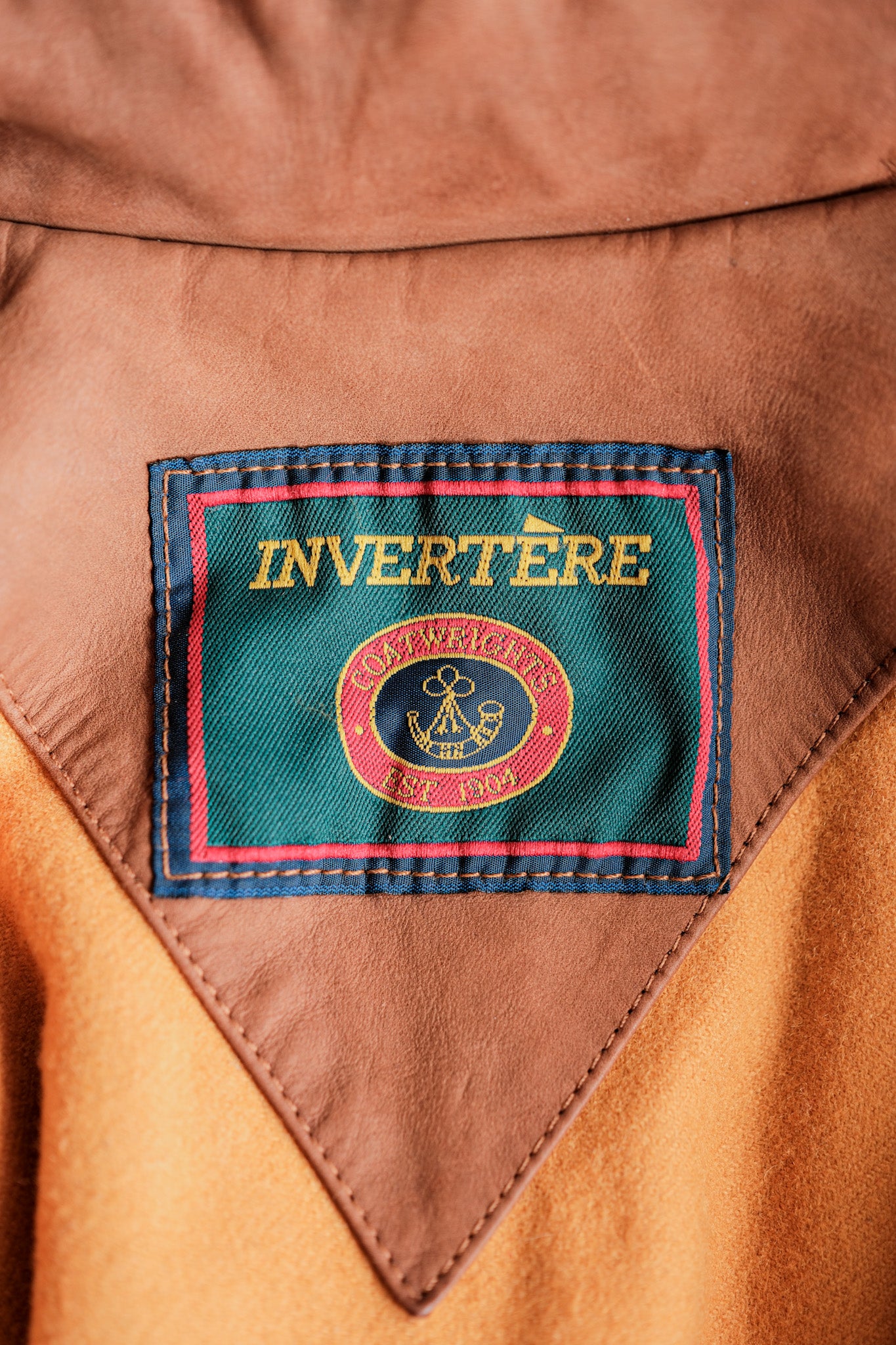 ［~90's］Old INVERTERE Leather Duffle Coat Size.XS