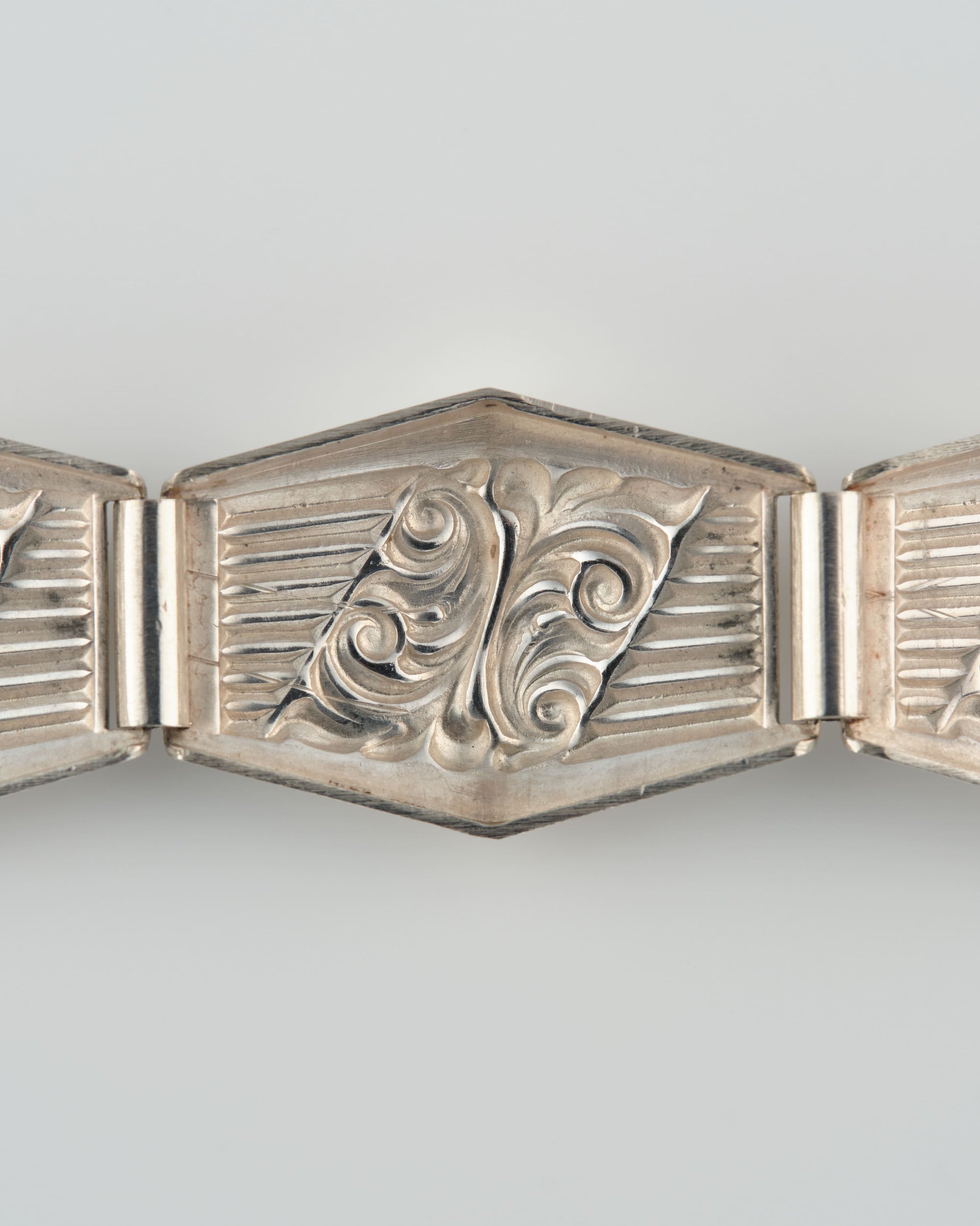 ［~40’s］Czechoslovakian Vintage Silver 835 Bracelet