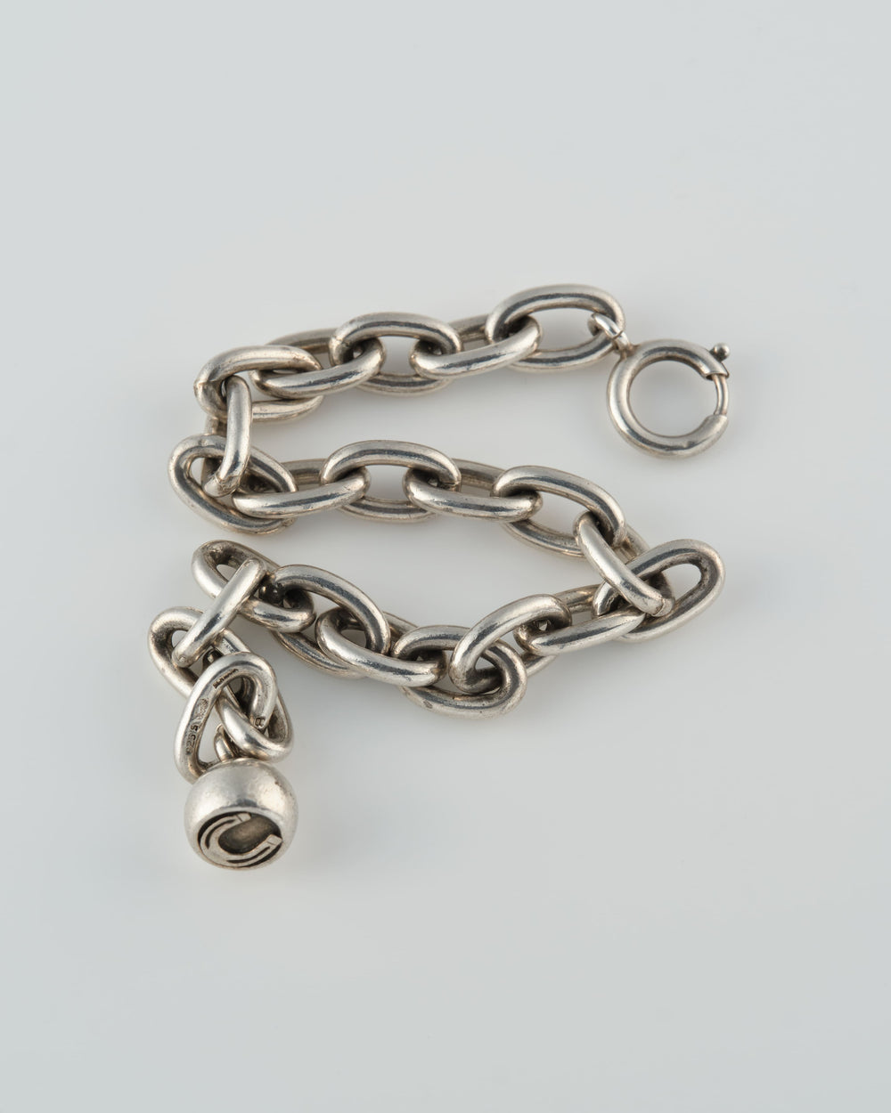 ［40's~］Vintage Georg Jensen Silver 925 Chain Bracelet