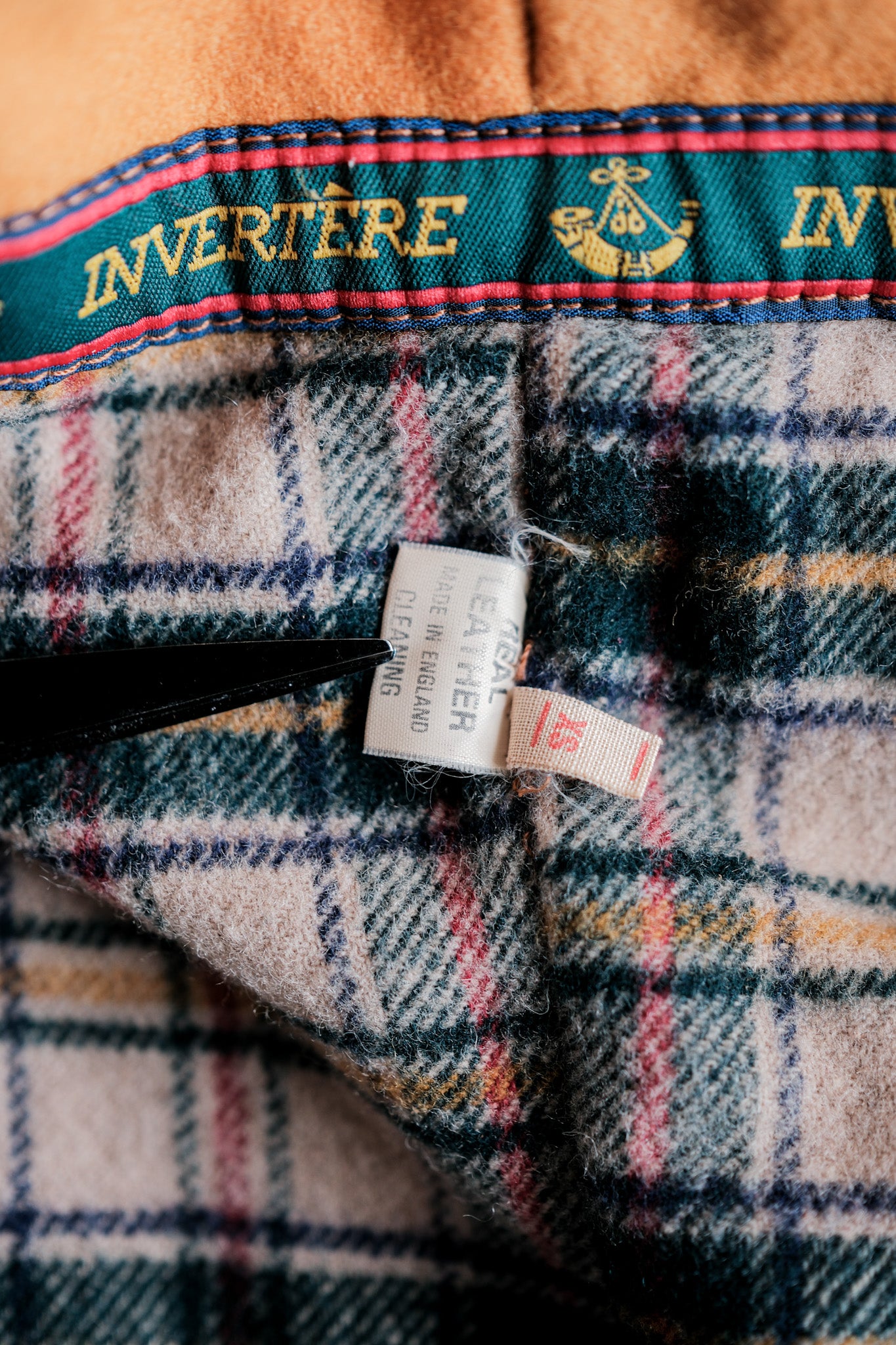 ［~90's］Old INVERTERE Leather Duffle Coat Size.XS