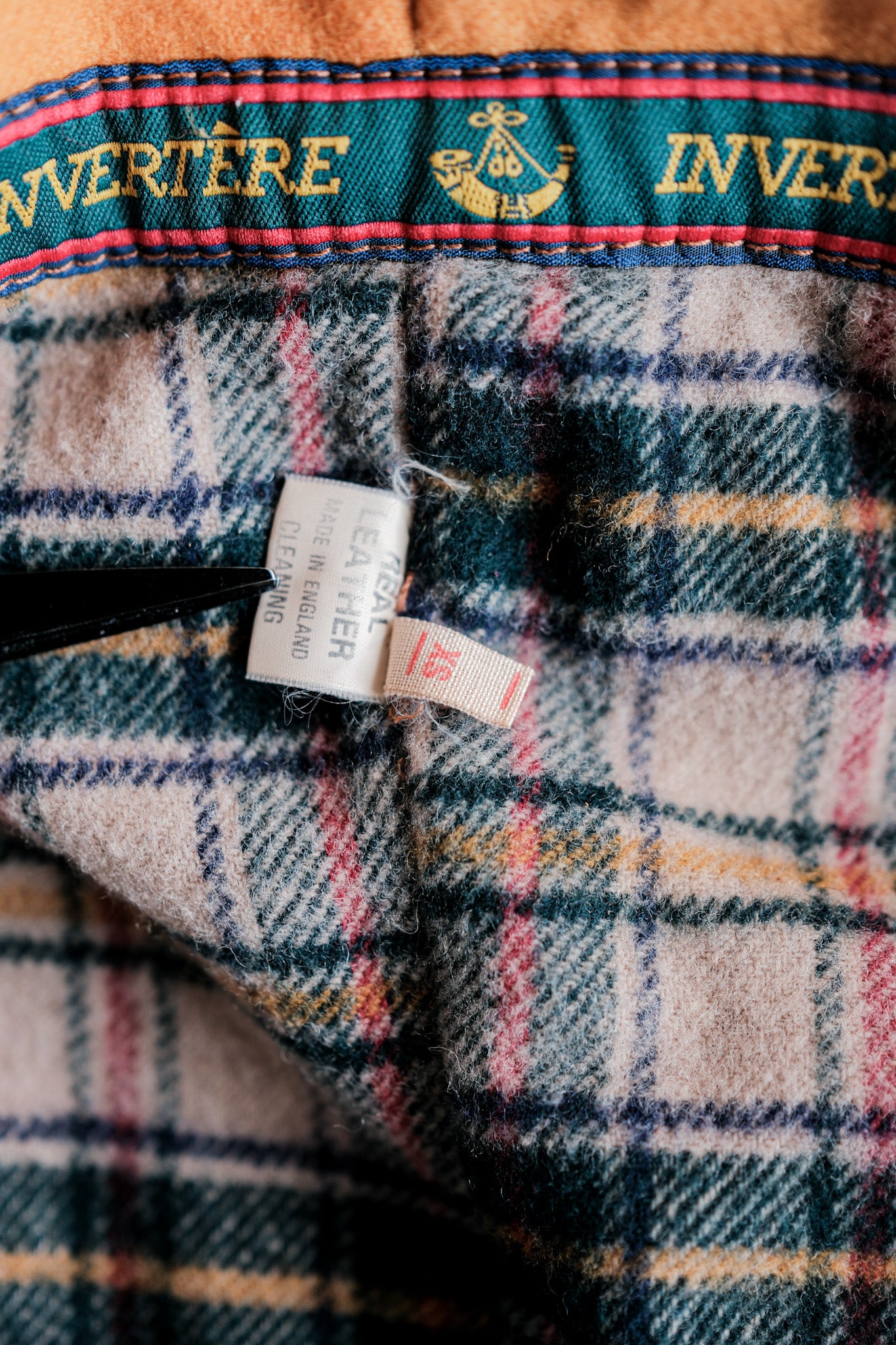 ［~90's］Old INVERTERE Leather Duffle Coat Size.XS