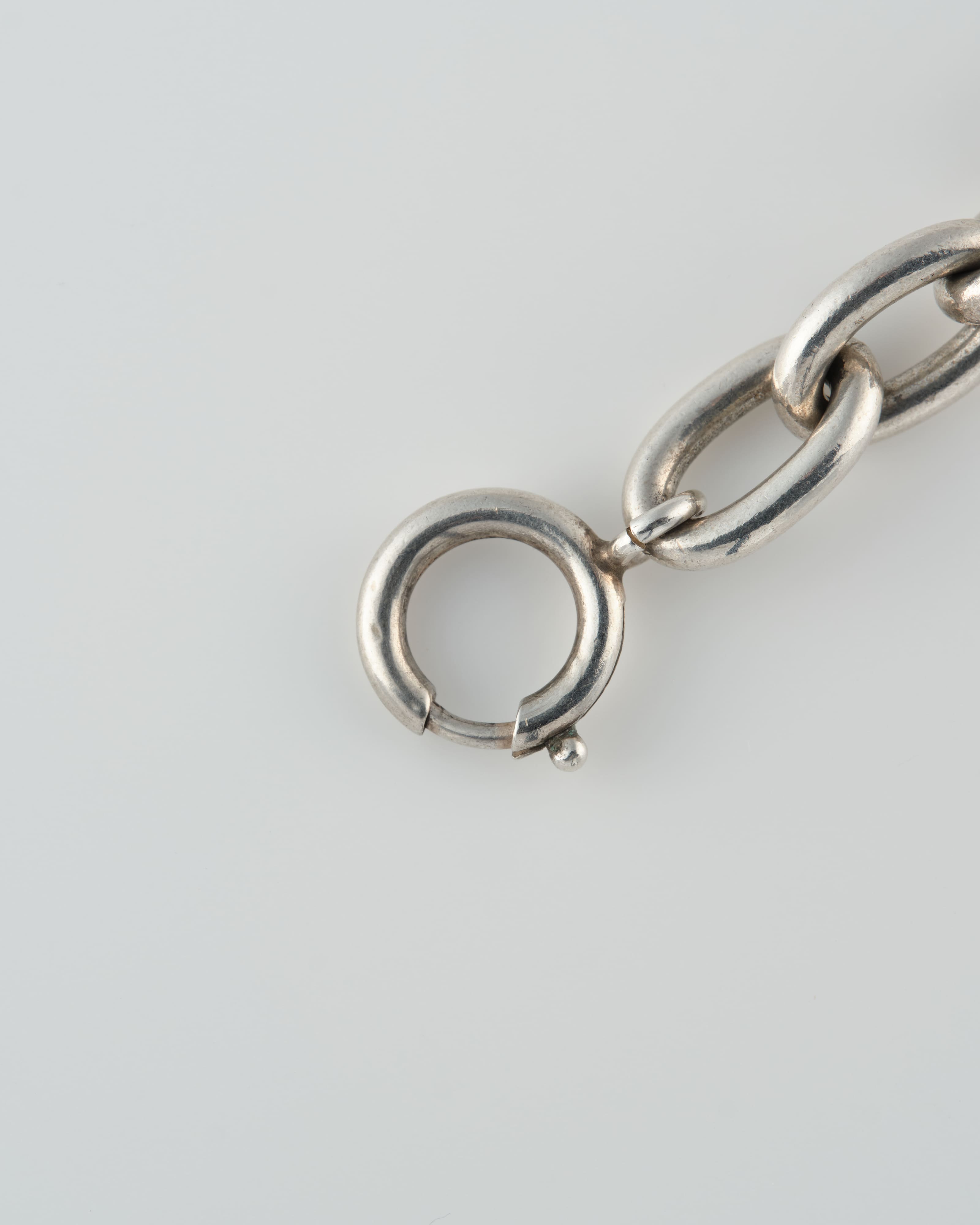 【40's~】Vintage Georg Jensen Silver 925 Chain Bracelet