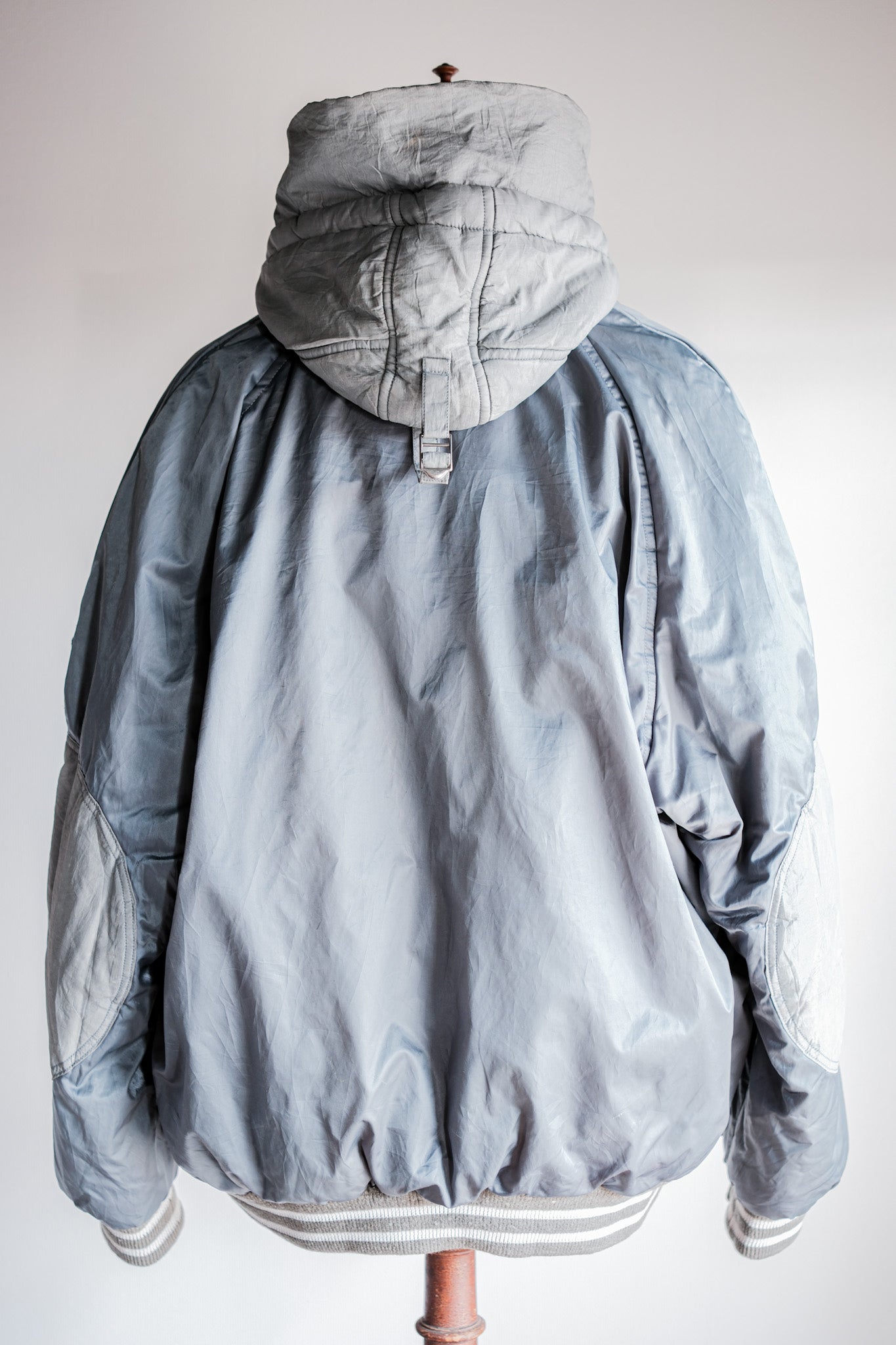 ［~80's］Old BONEVILLE Navy Arctic Hooded Jacket Size.54