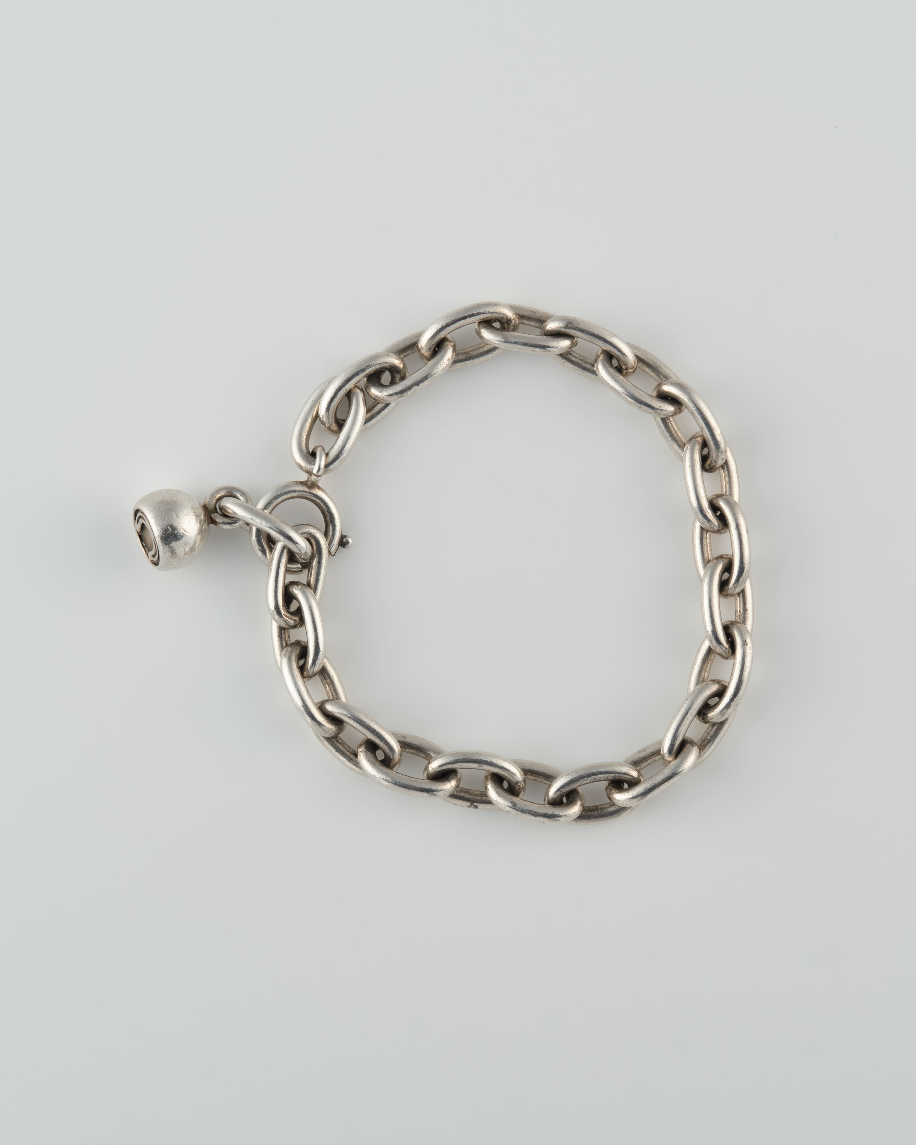 【40's~】Vintage Georg Jensen Silver 925 Chain Bracelet