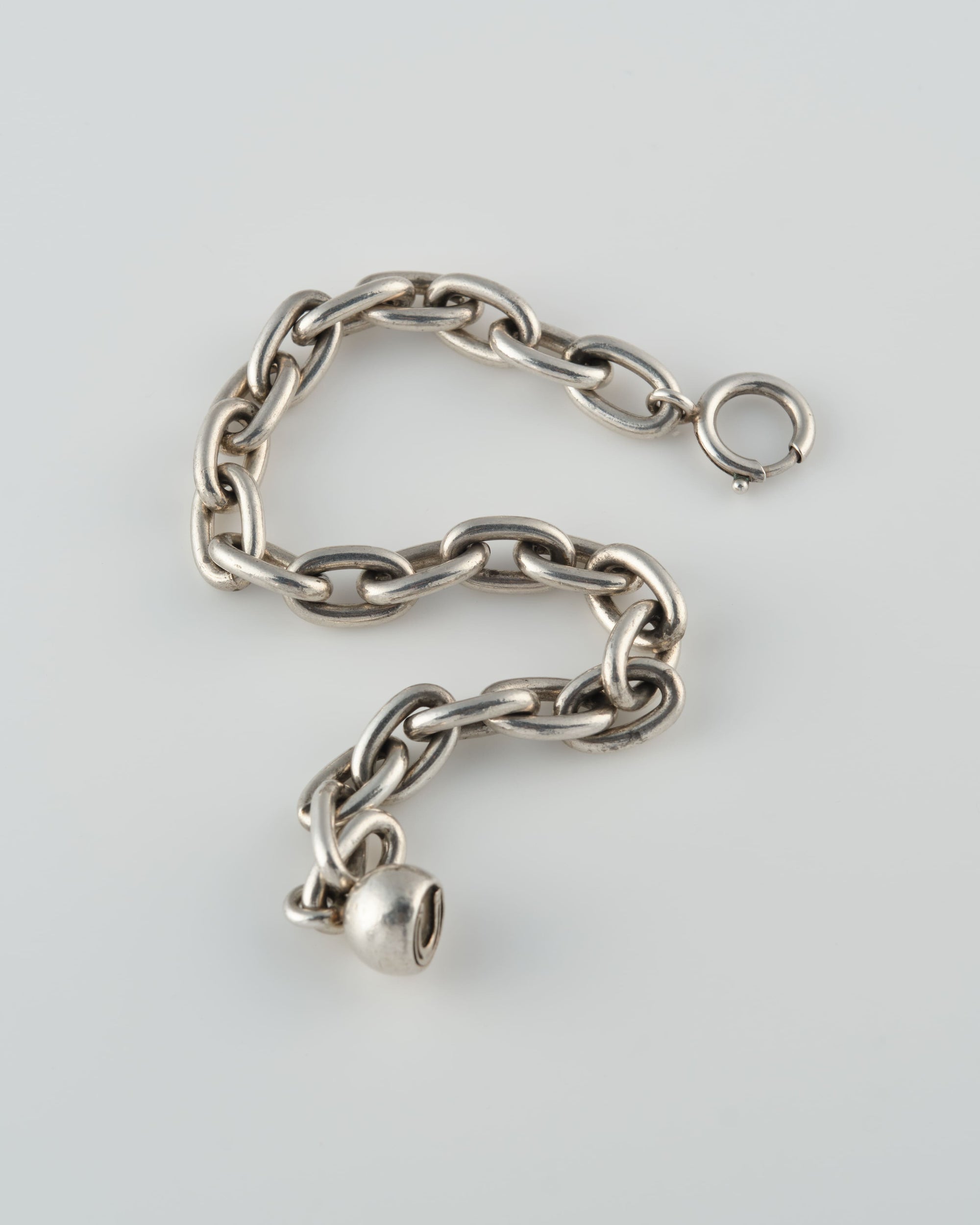 ［40's~］Vintage Georg Jensen Silver 925 Chain Bracelet