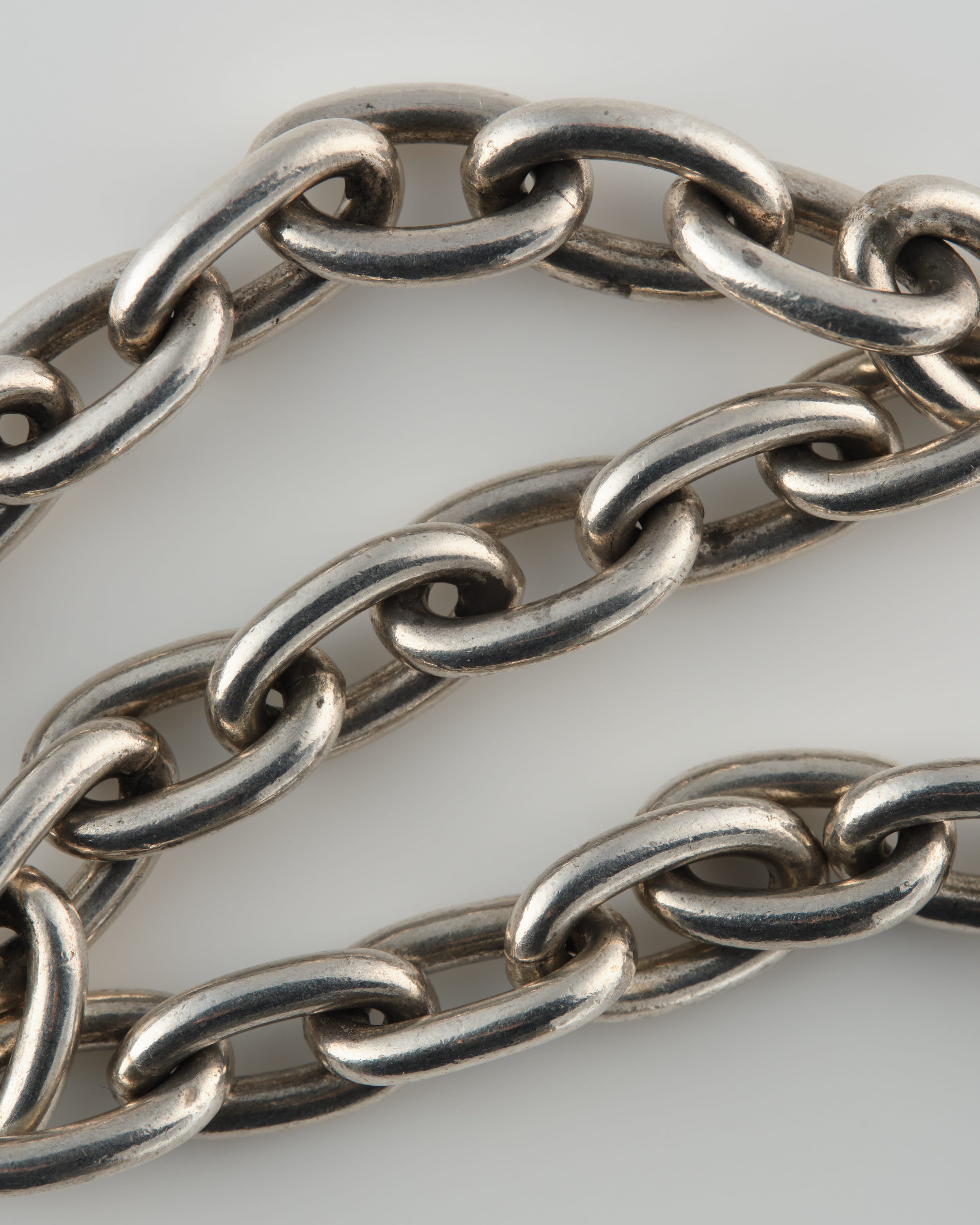 【40's~】Vintage Georg Jensen Silver 925 Chain Bracelet